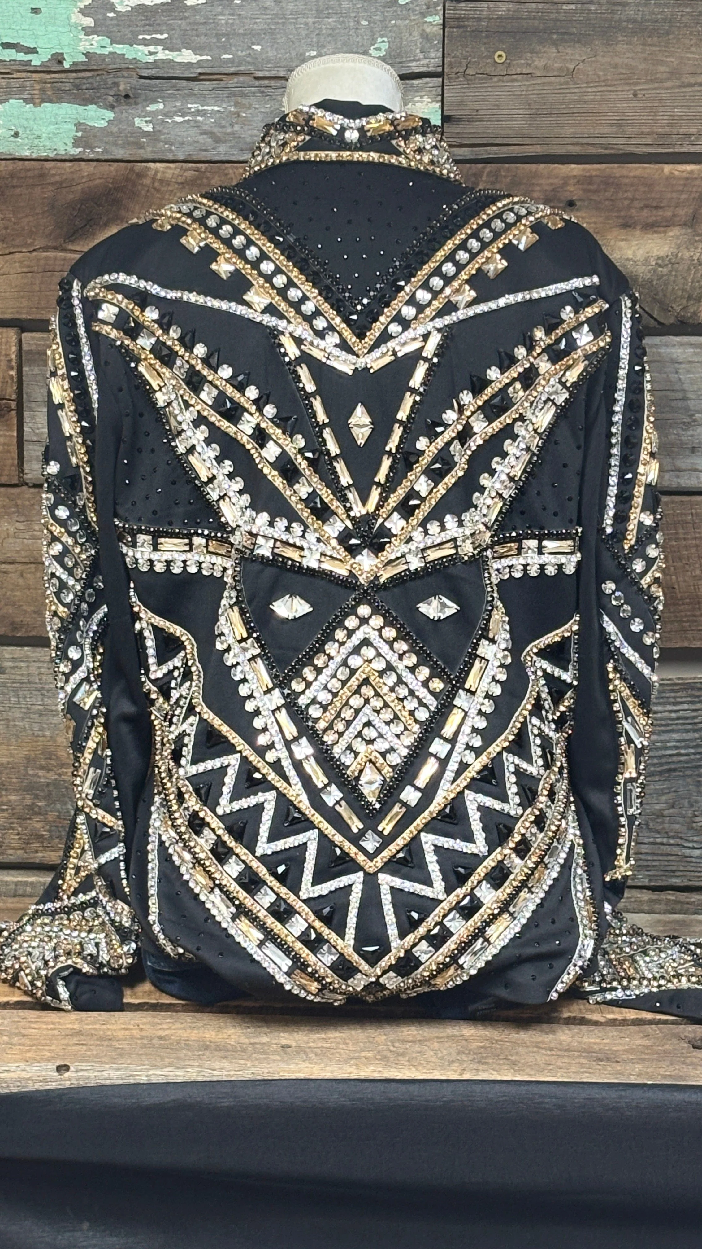 All Day  Show Jacket ~ Black & Gold - Image 4