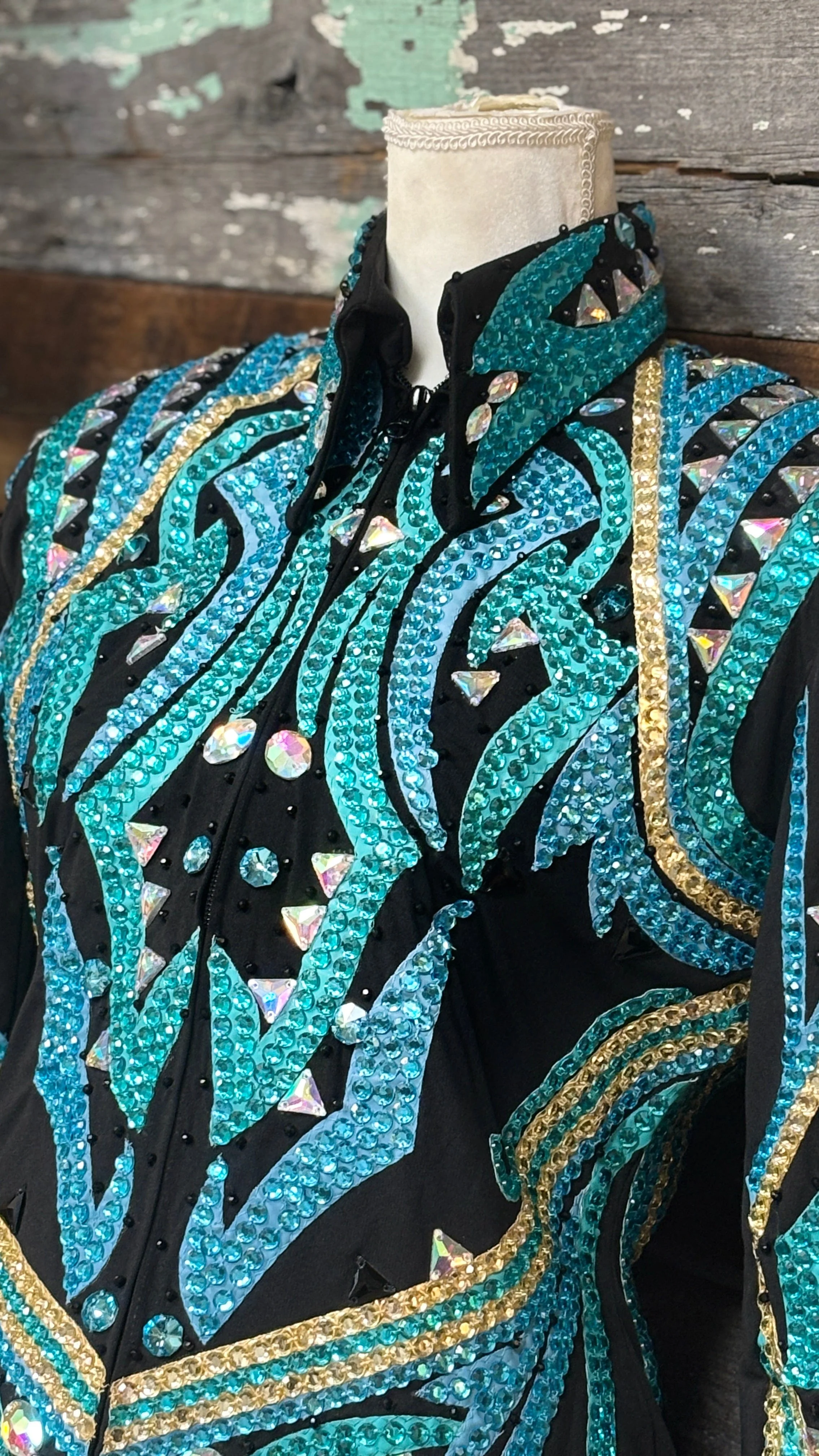 All Day  Show Jacket ~ Teal Green