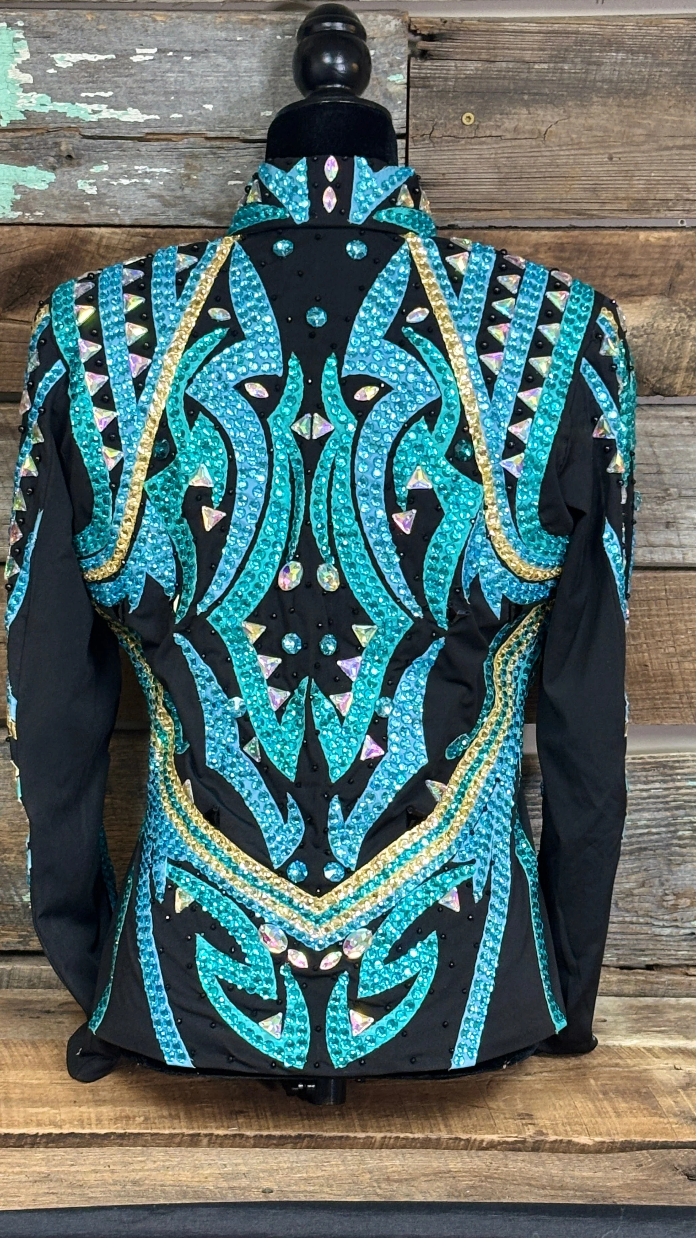 All Day  Show Jacket ~ Teal Green - Image 3