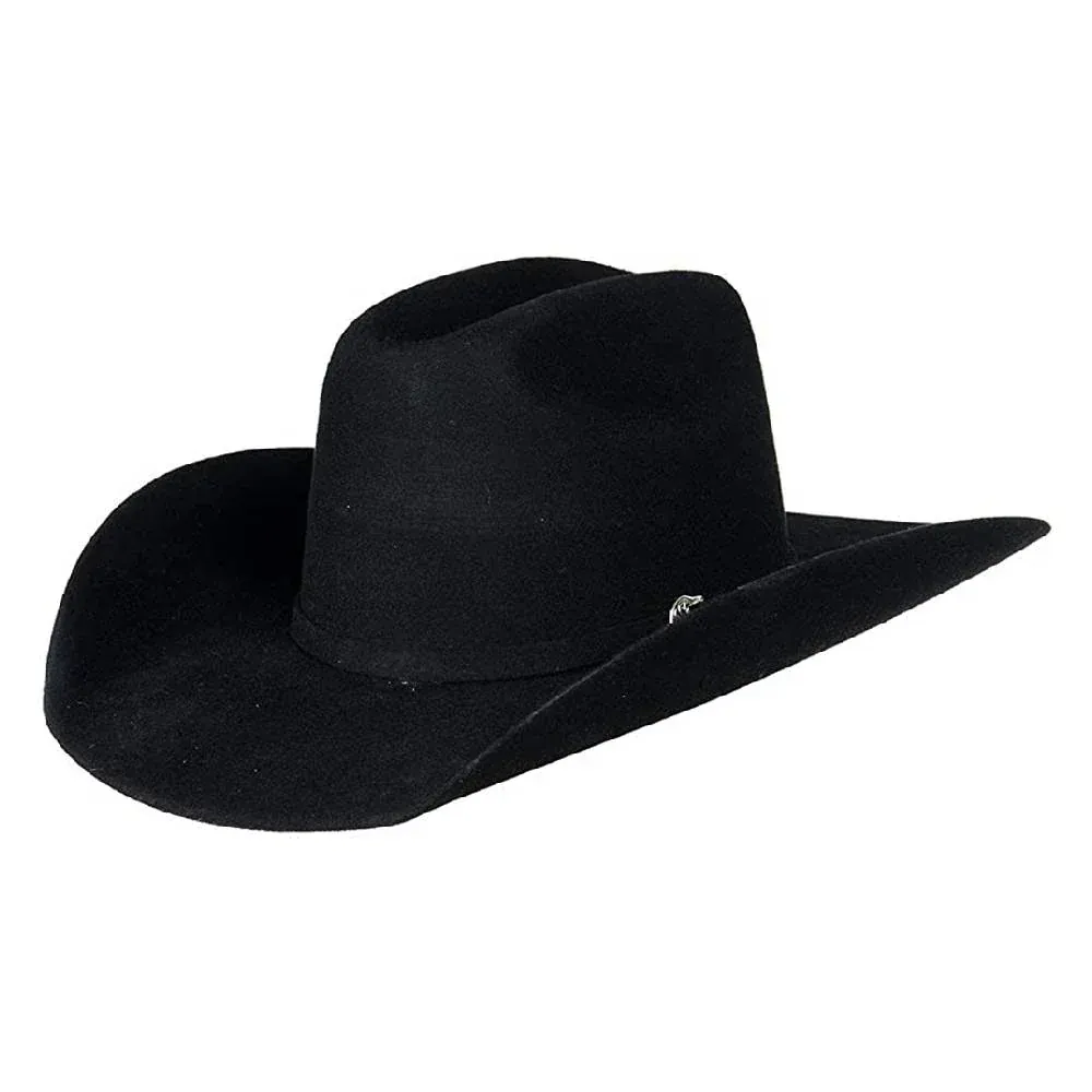 Ariat Kids' Cattleman Felt Cowboy Hat~ Black