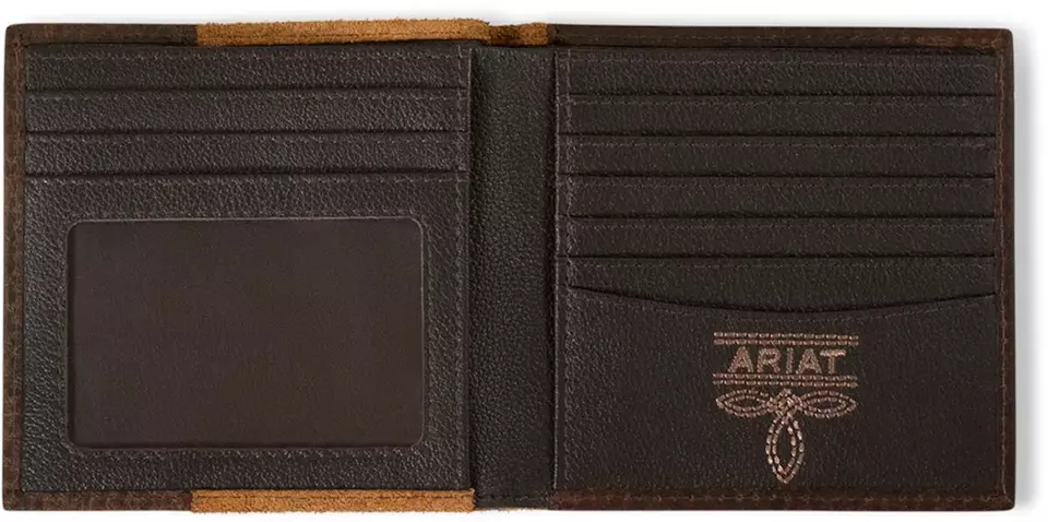 Ariat Roughout Wallet ~ Bi-Fold - Image 2