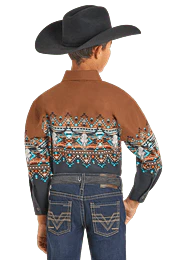 Aztec Border Print by Panhandle Slim - Image 2