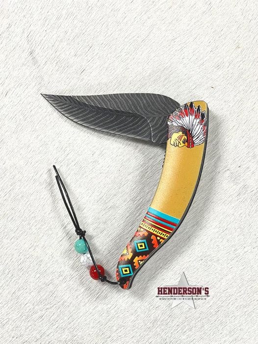 Aztec Pattern Knife - Image 4
