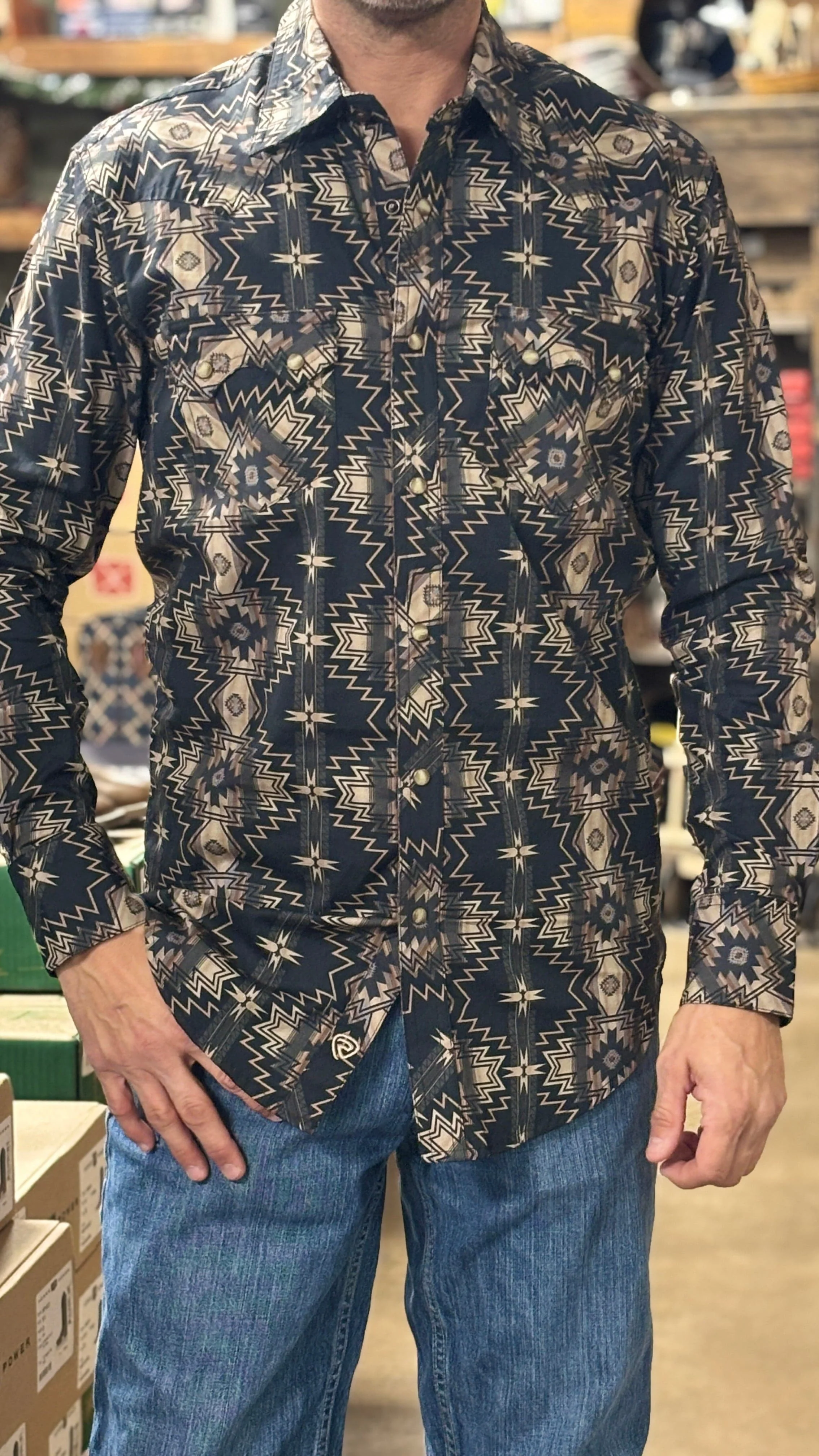 Aztec Print by Rock & Roll