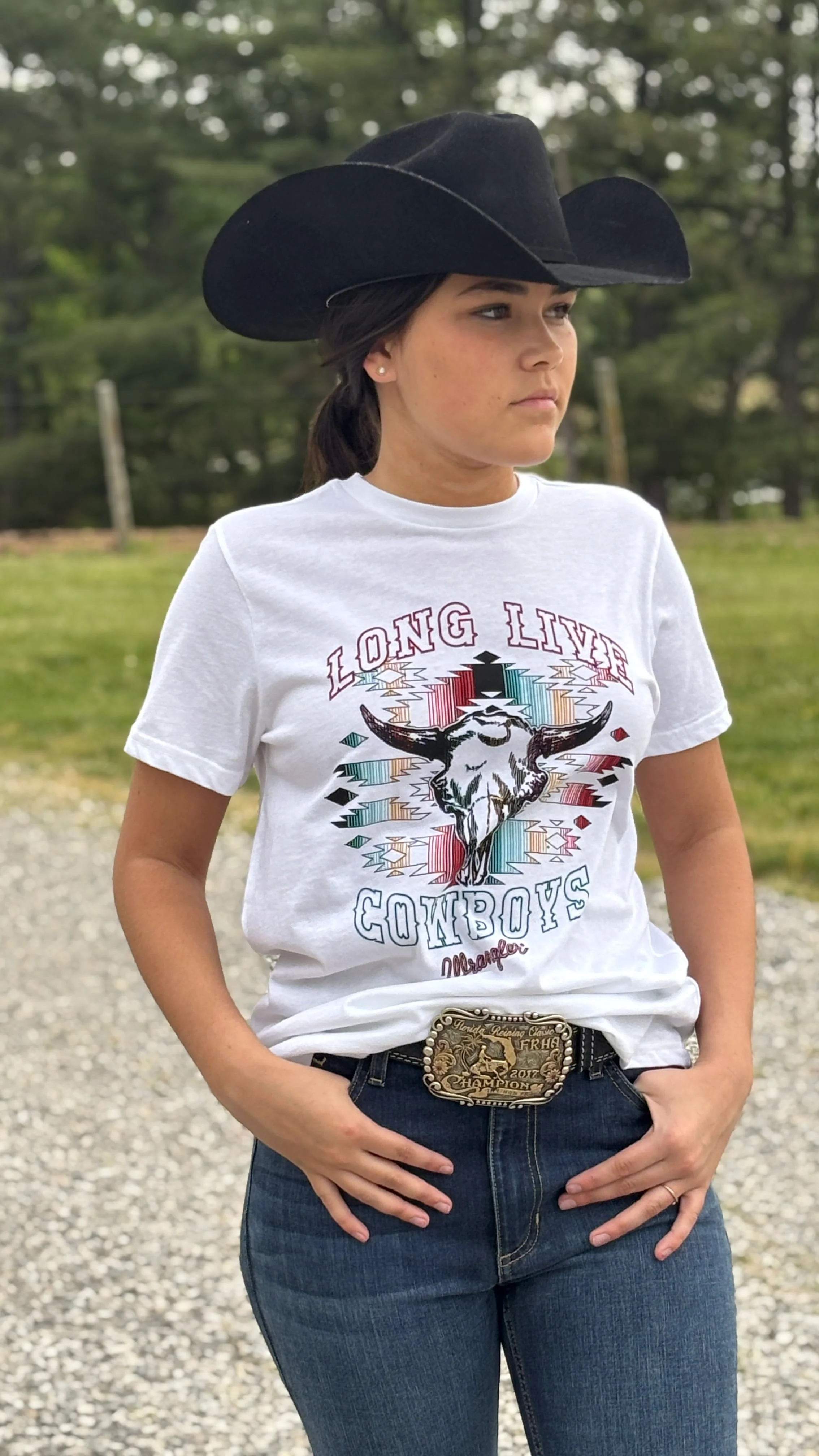 Aztec Steerhead Tee by Wrangler