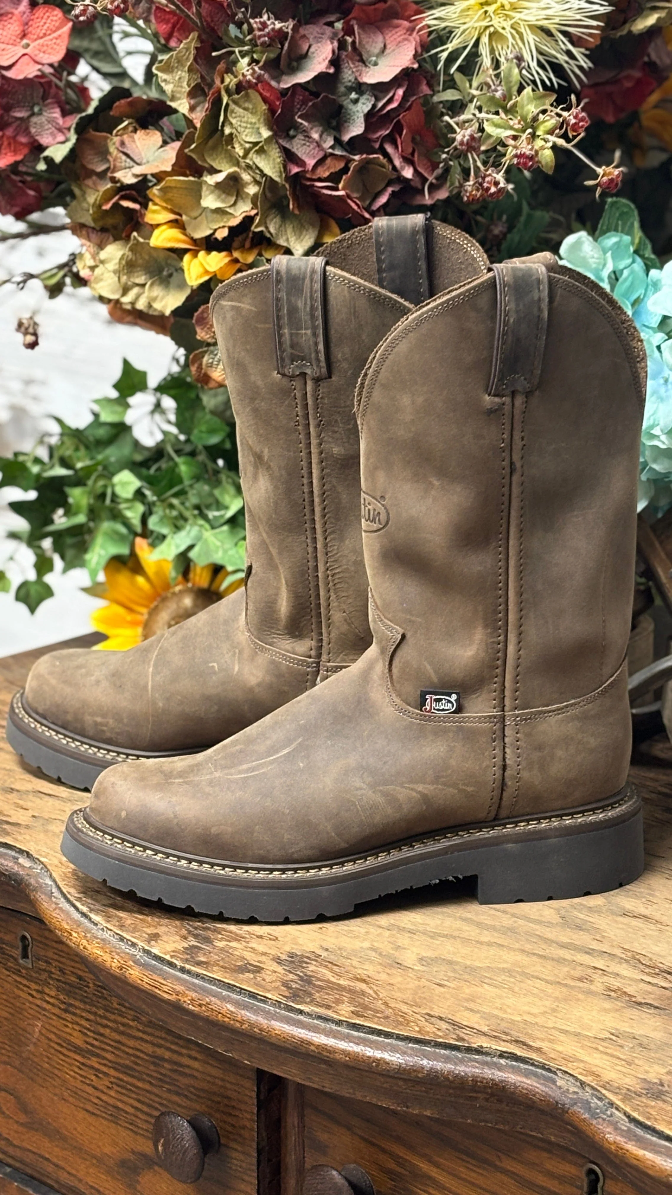 Balusters  11" Work Boot by Justin