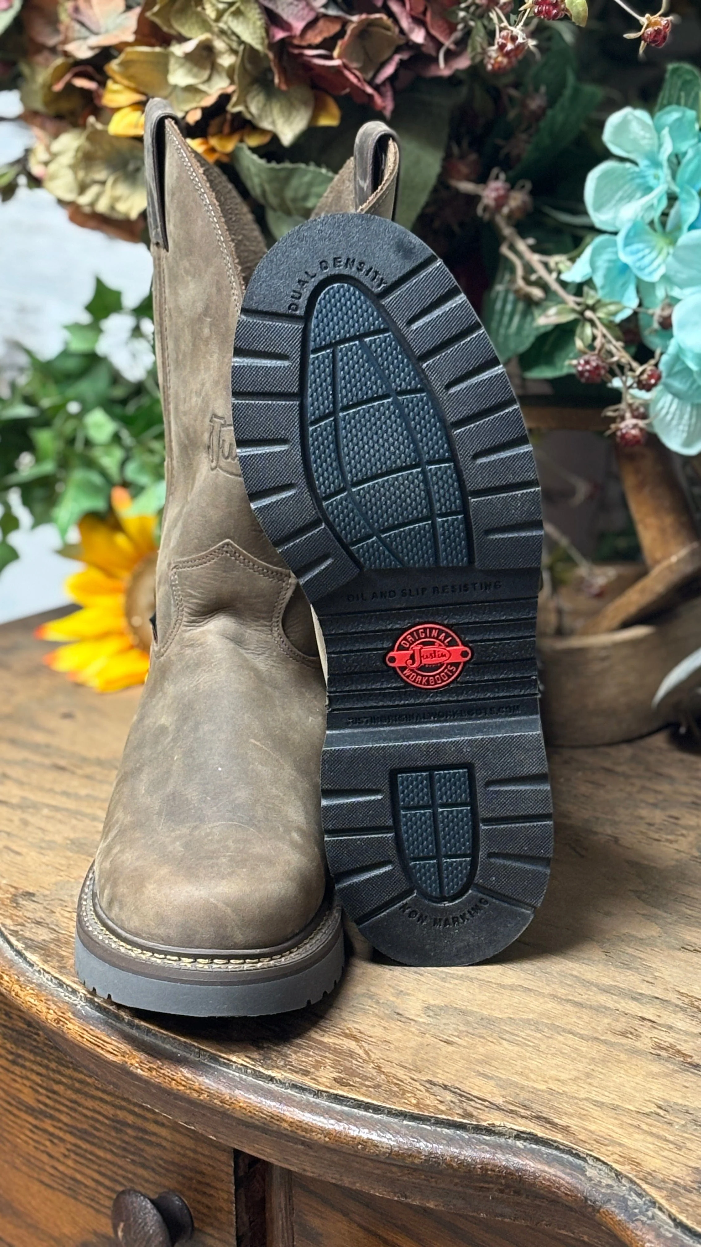 Balusters  11" Work Boot by Justin - Image 3