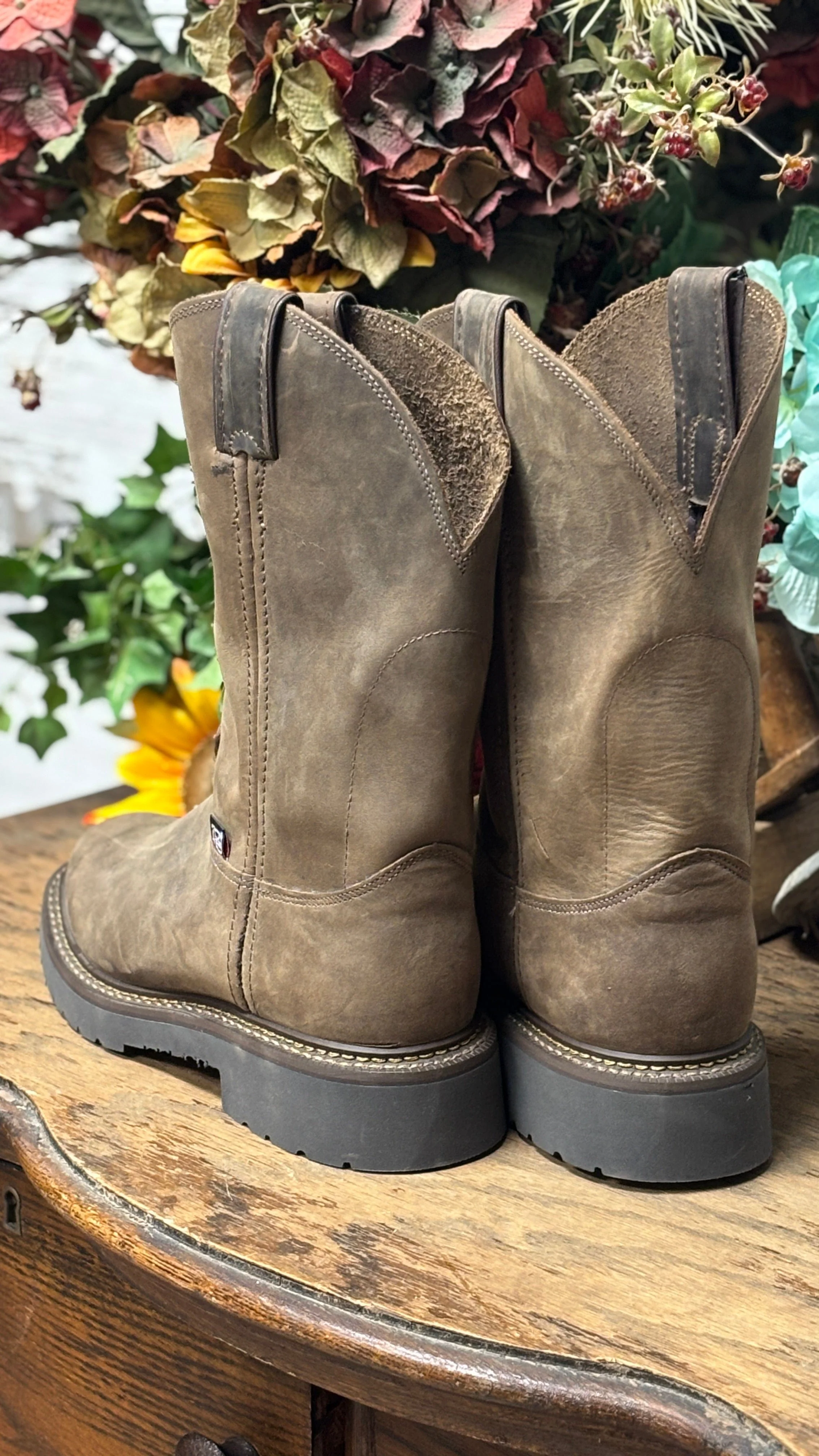 Balusters  11" Work Boot by Justin - Image 4