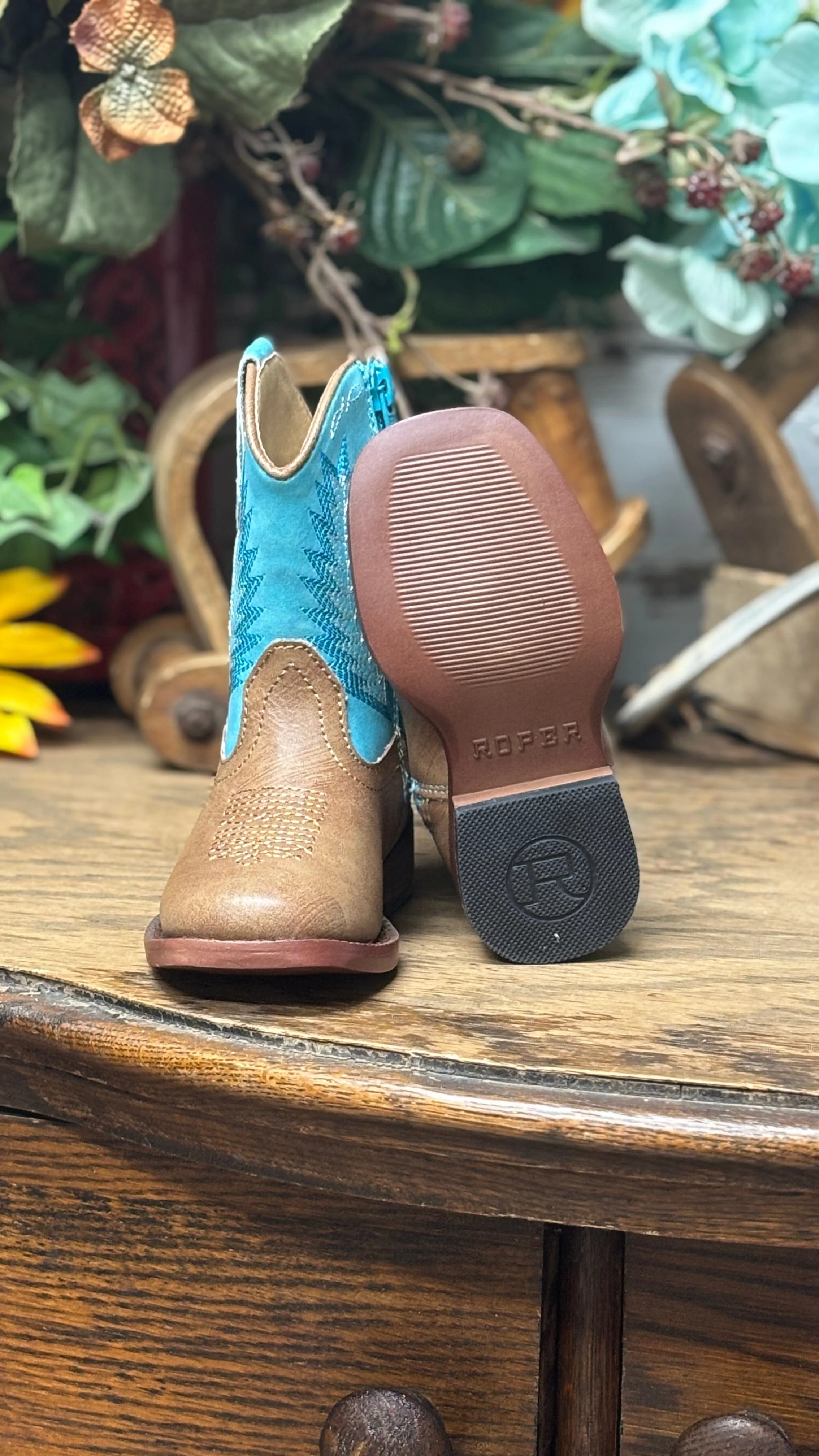 Billy Boots by Roper ~ Blue - Image 3
