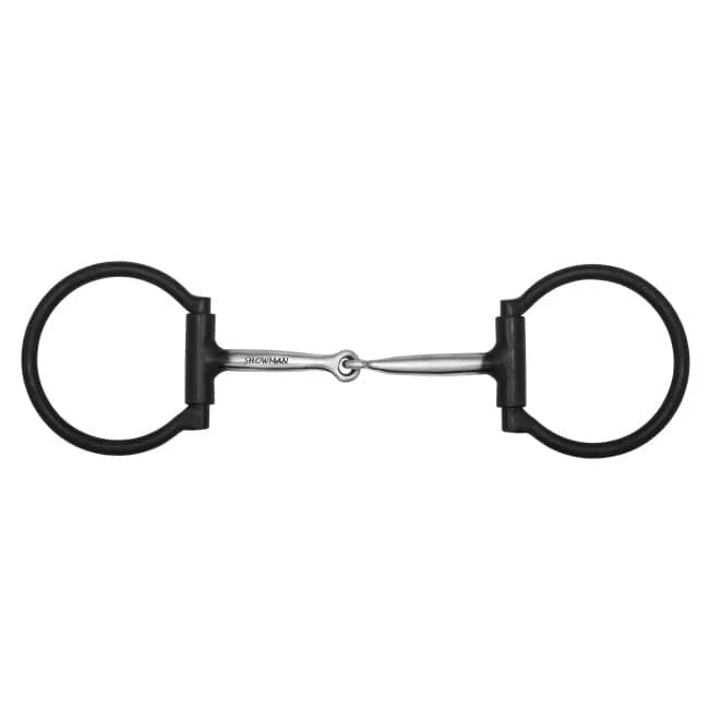 Black Snaffle Dee Ring