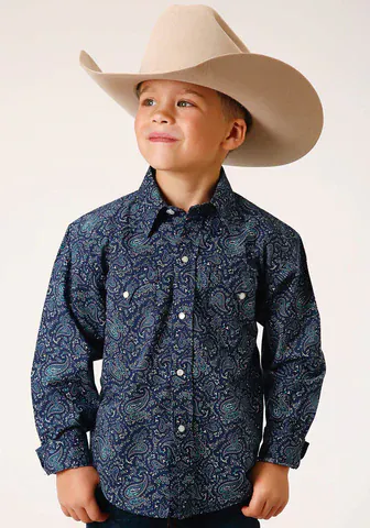 Boy's Bandana Print by Rock & Roll