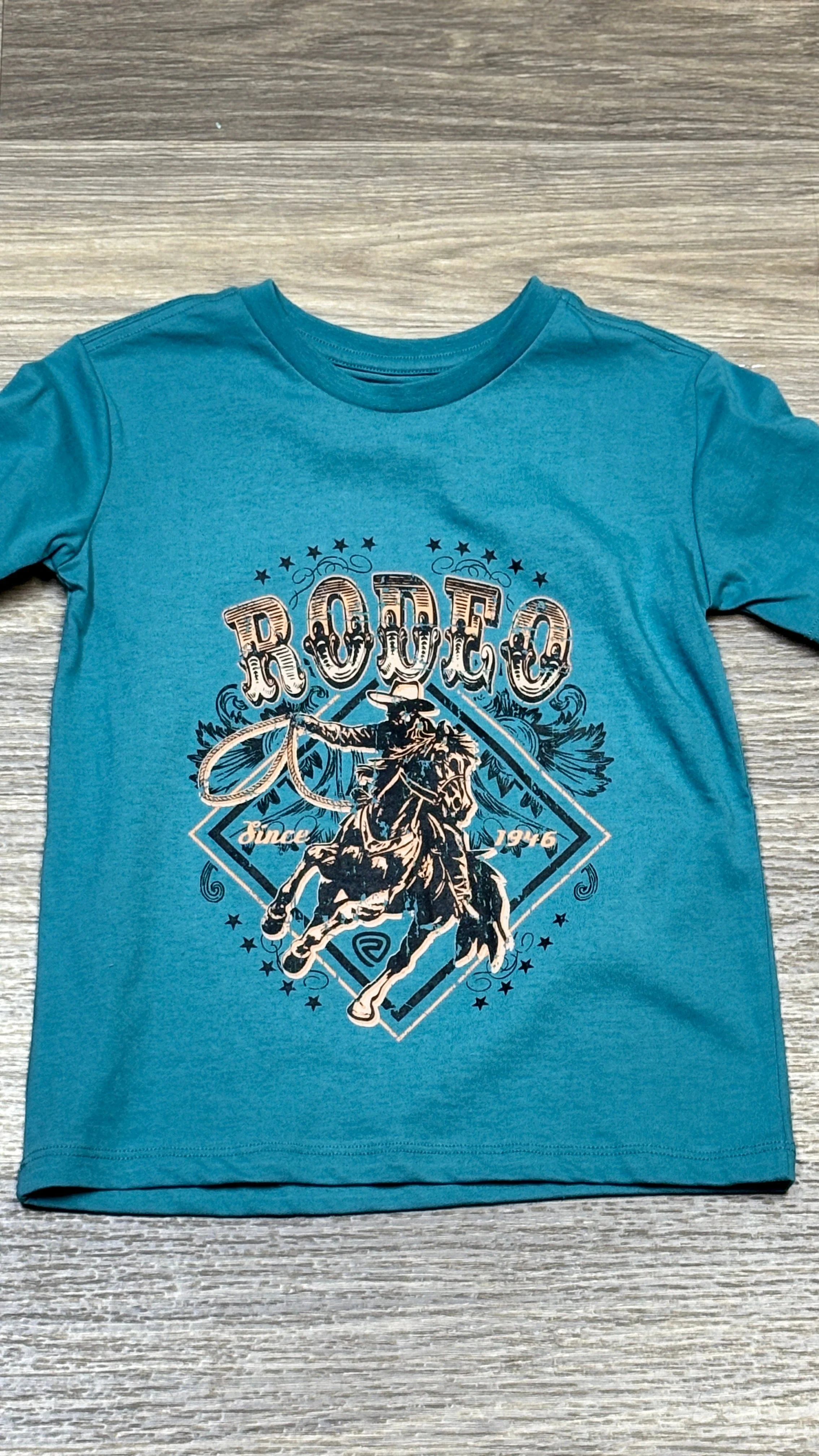 Boy's Bronco Rider Tee by Rock & Roll