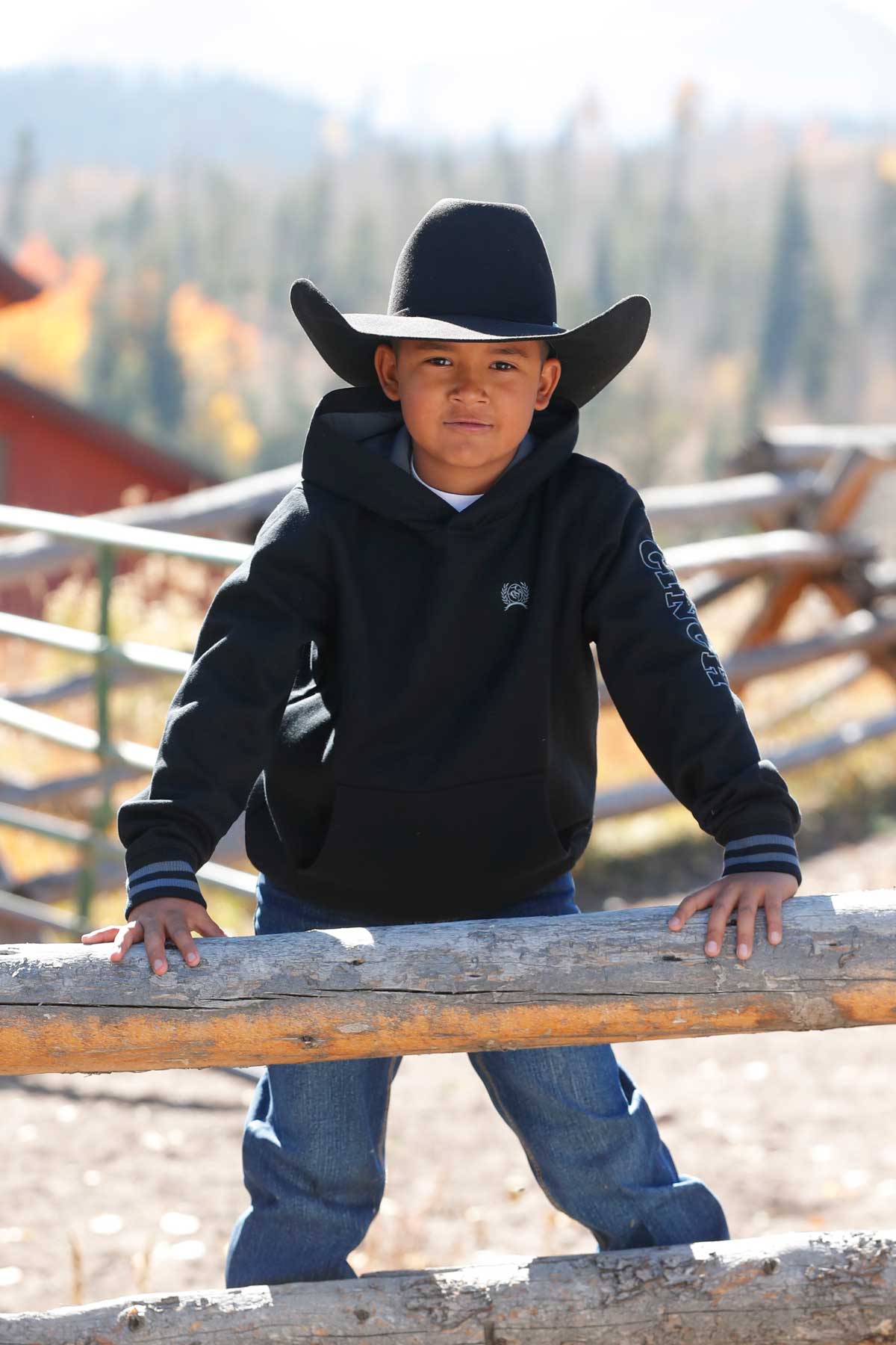 Boys Cinch Logo Hoodie
