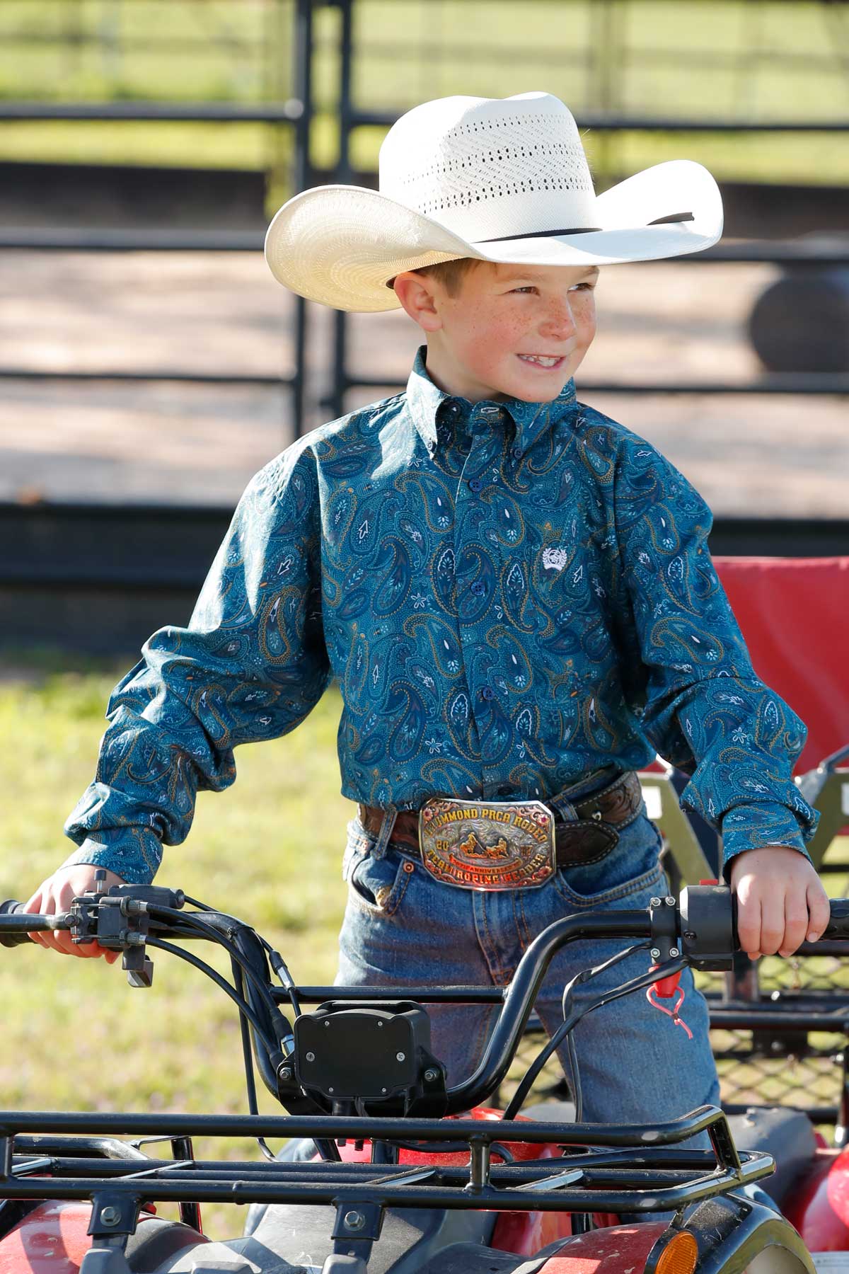 Boy's Cinch Paisley Print