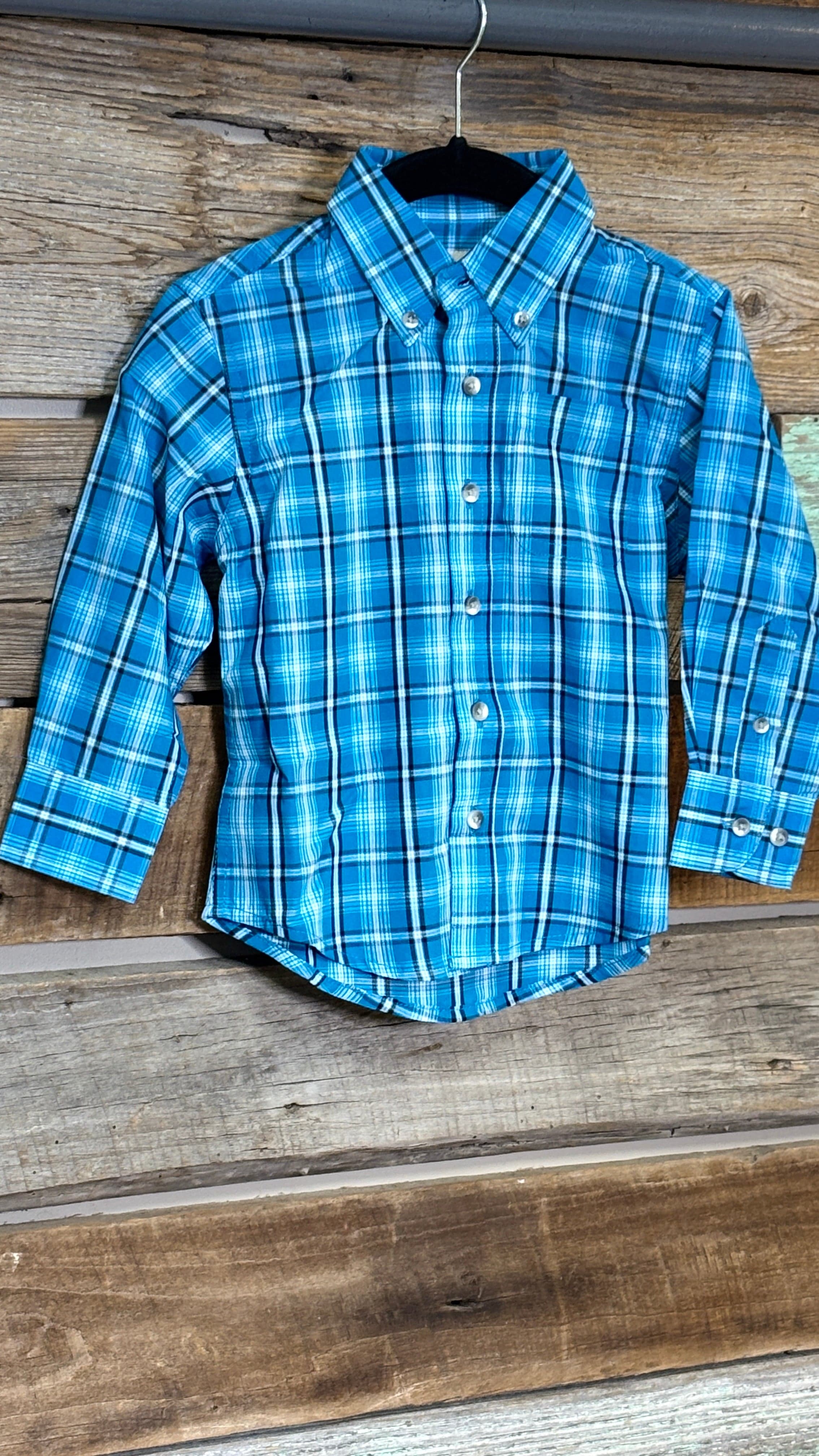 Boy's Riata Shirt by Wrangler