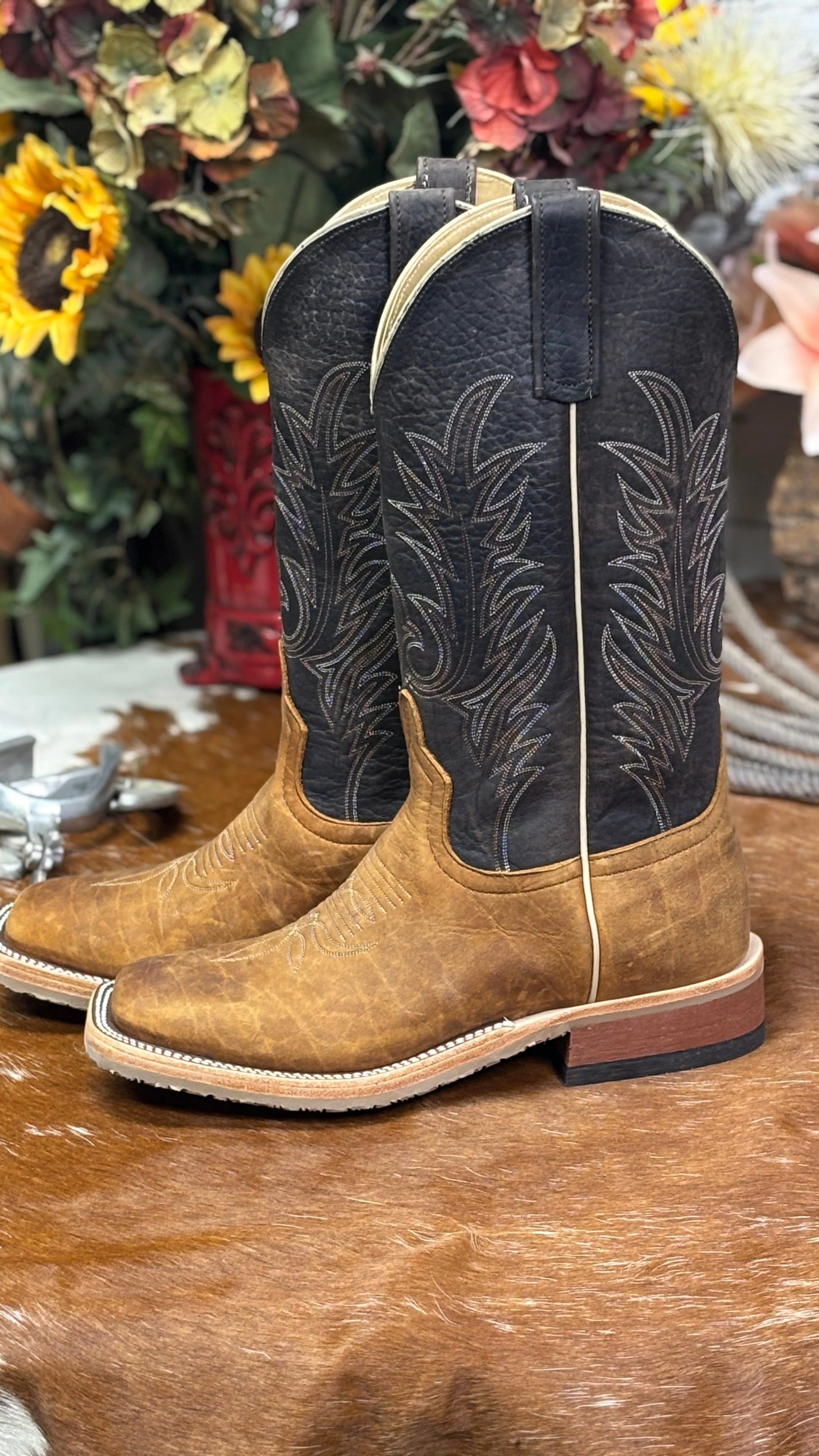 Brahma Bison Anderson Bean Boots