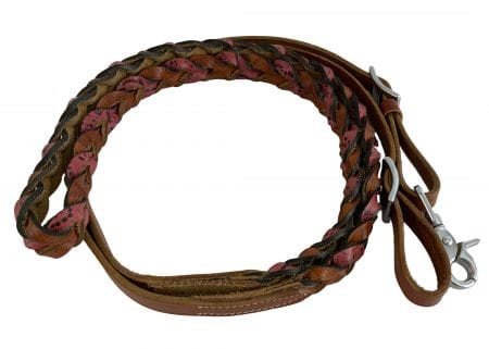 Braided Contest Reins W/Buckle - Image 2