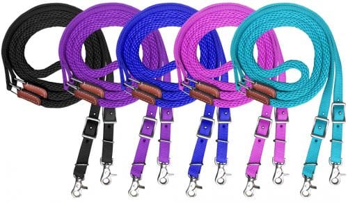 Braided Nylon Contest Reins
