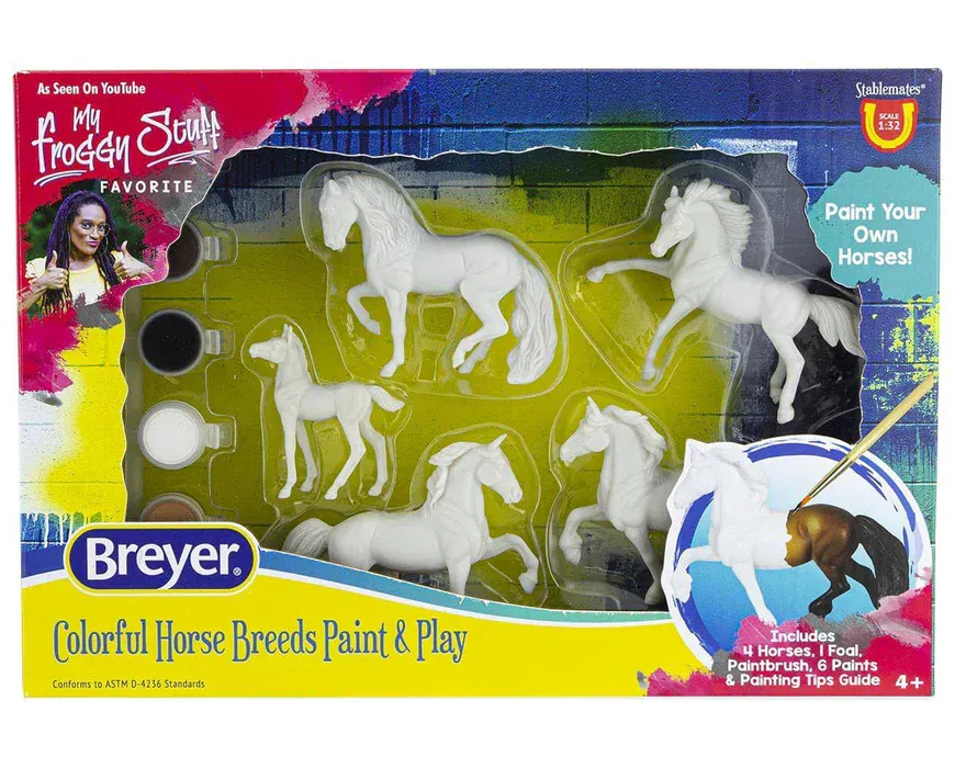 Breyer Horse Breeds Paint & Play - Image 2