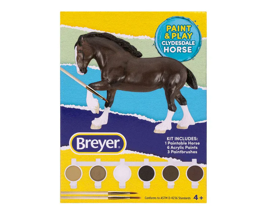 Breyer Horse Paint & Play ~ Clydesdale