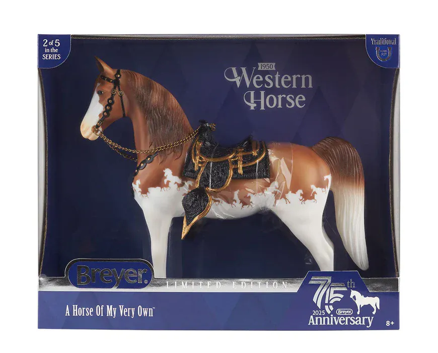 Breyer 75th Anniversary ~ Western Horse