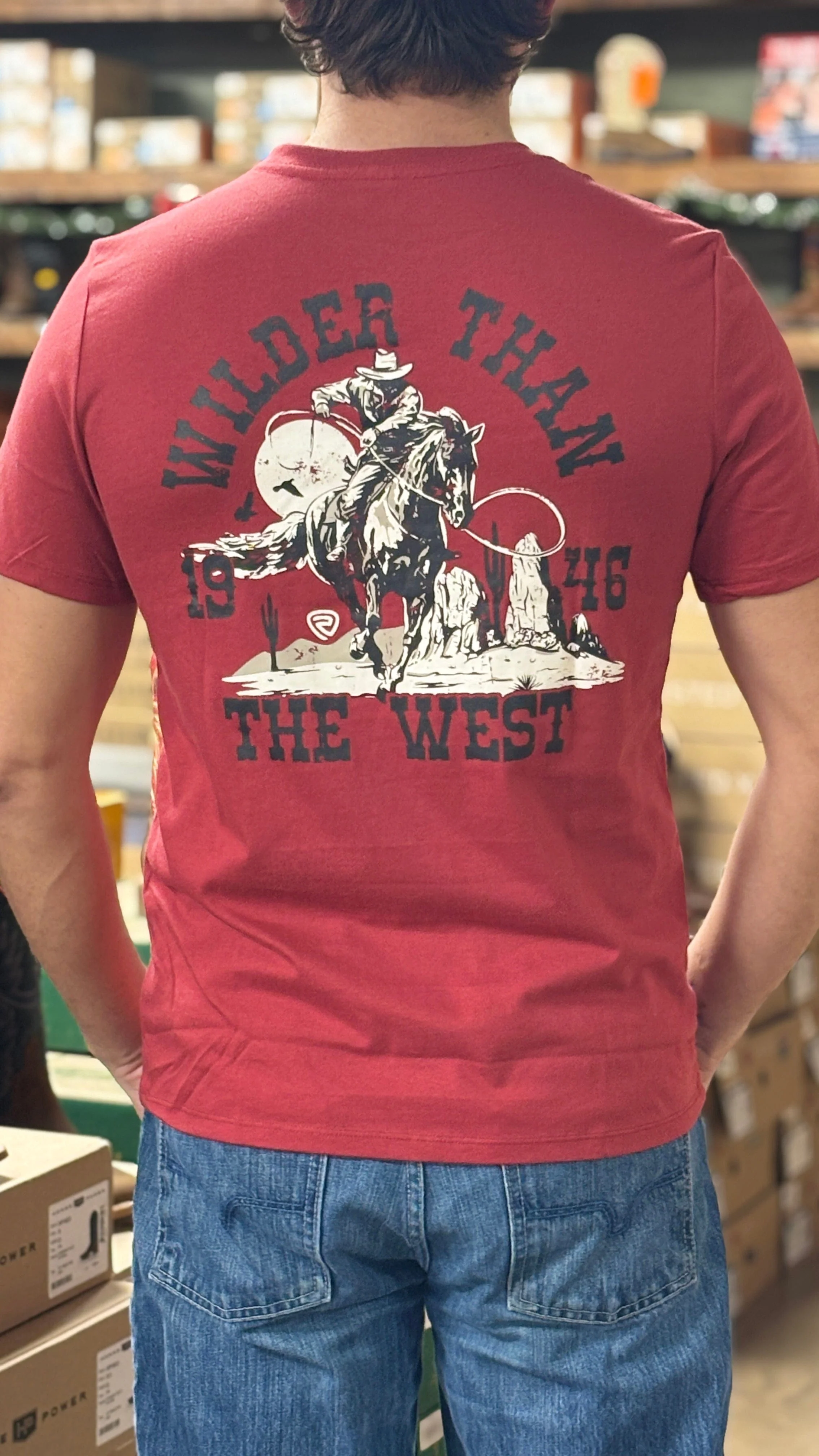 Bronco Rider Tee by Rock & Roll