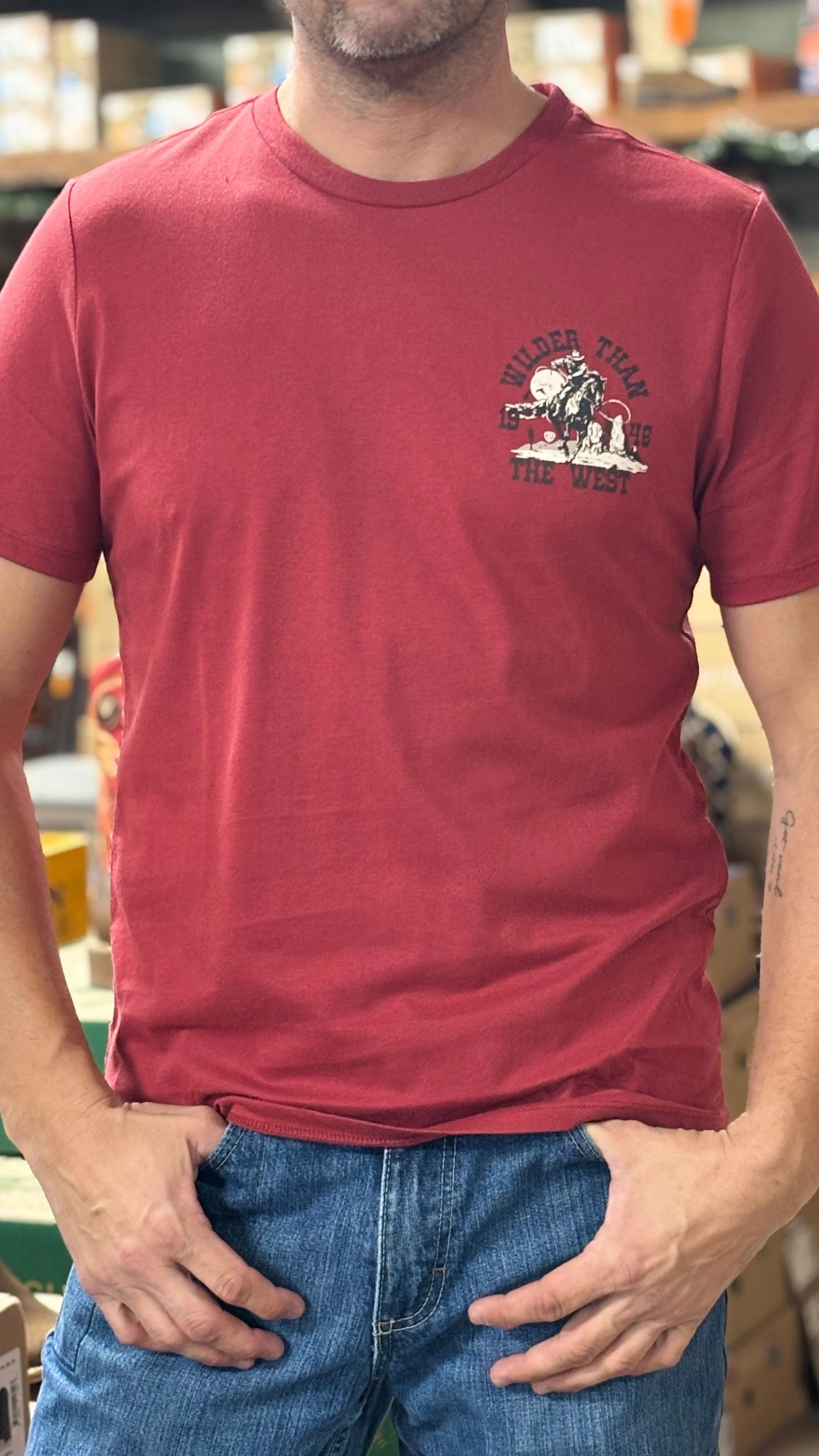 Bronco Rider Tee by Rock & Roll - Image 2
