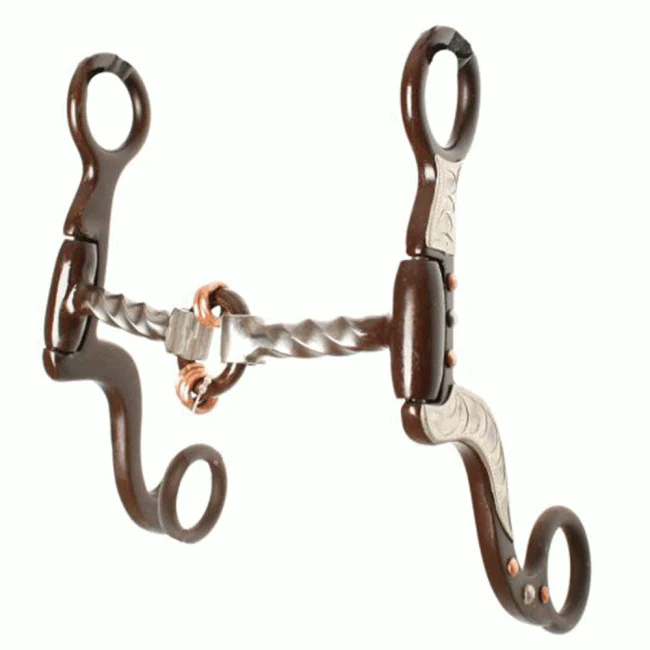 Brown Steel Slow Twist W/Copper Rings