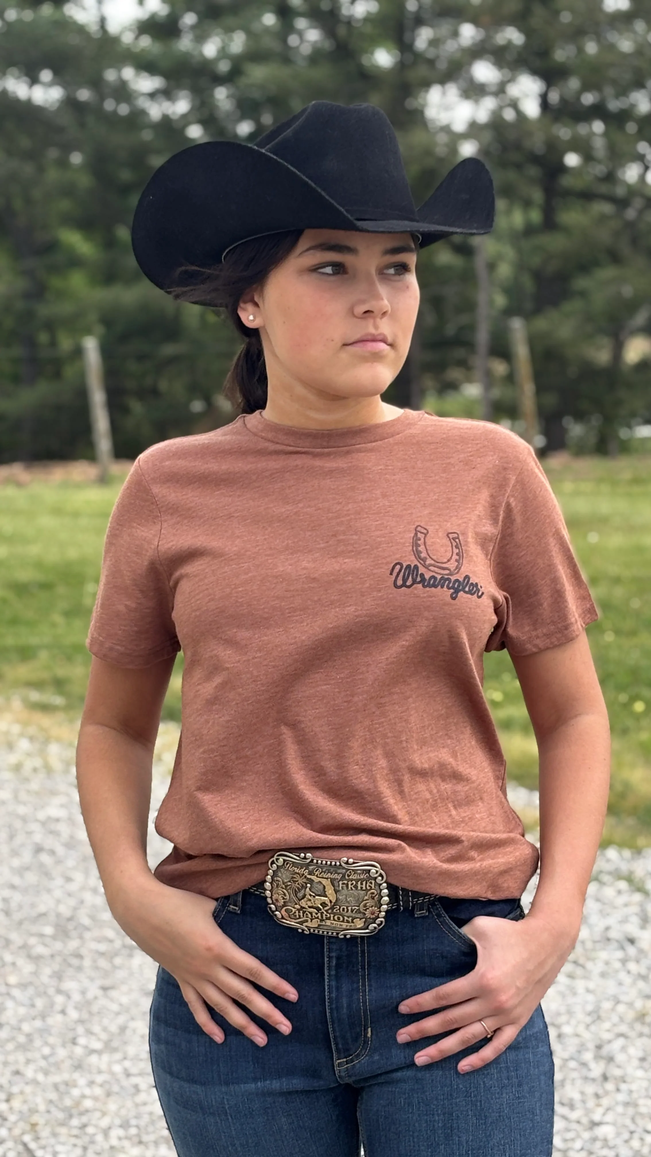 Bucking Graphic Tee by Wrangler - Image 2