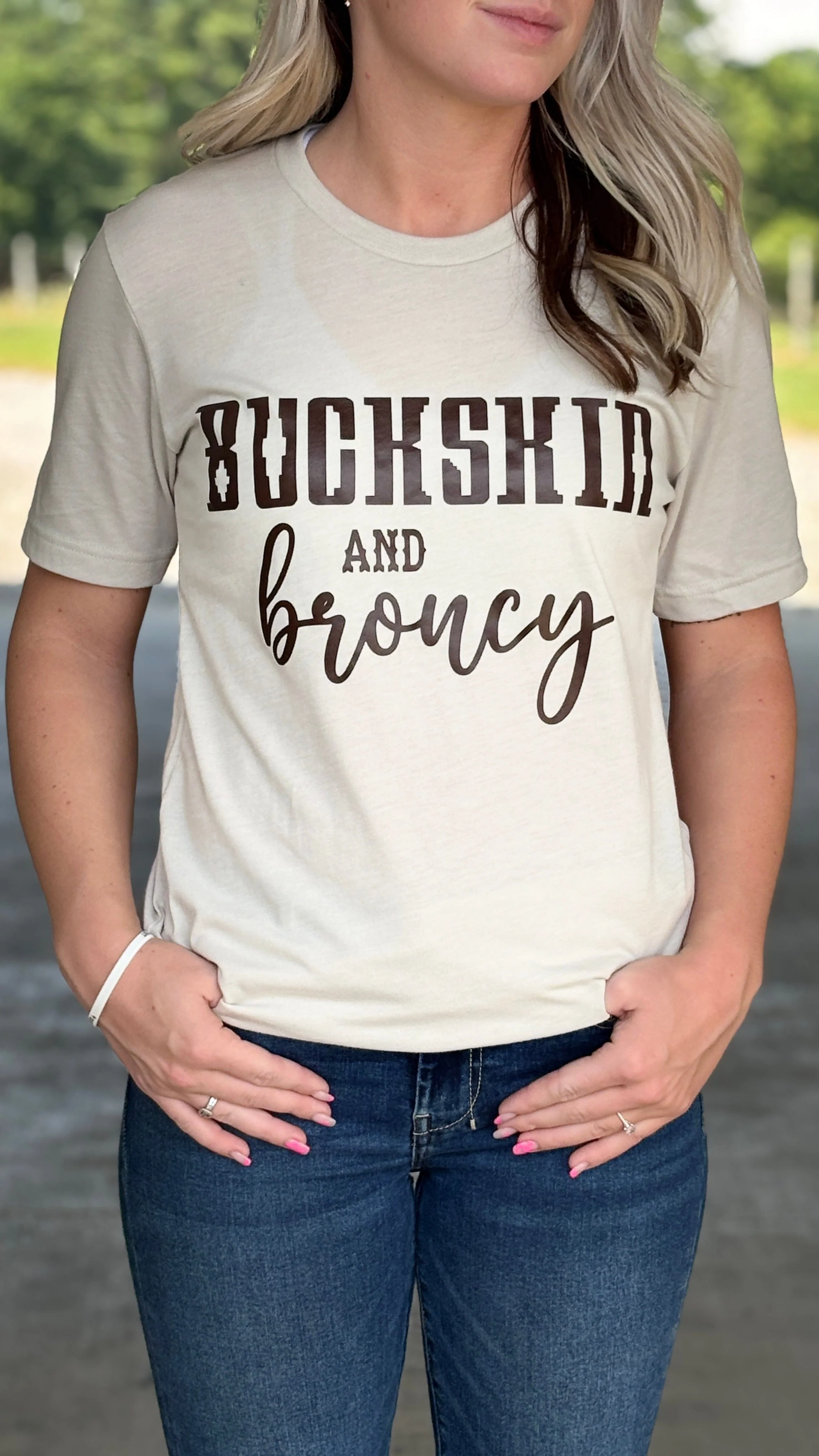 Buckskin & Broncy Tee
