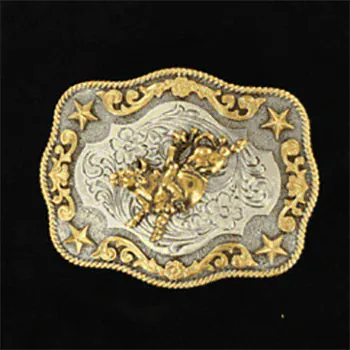 Bull Rider Belt Buckle ~ Youth