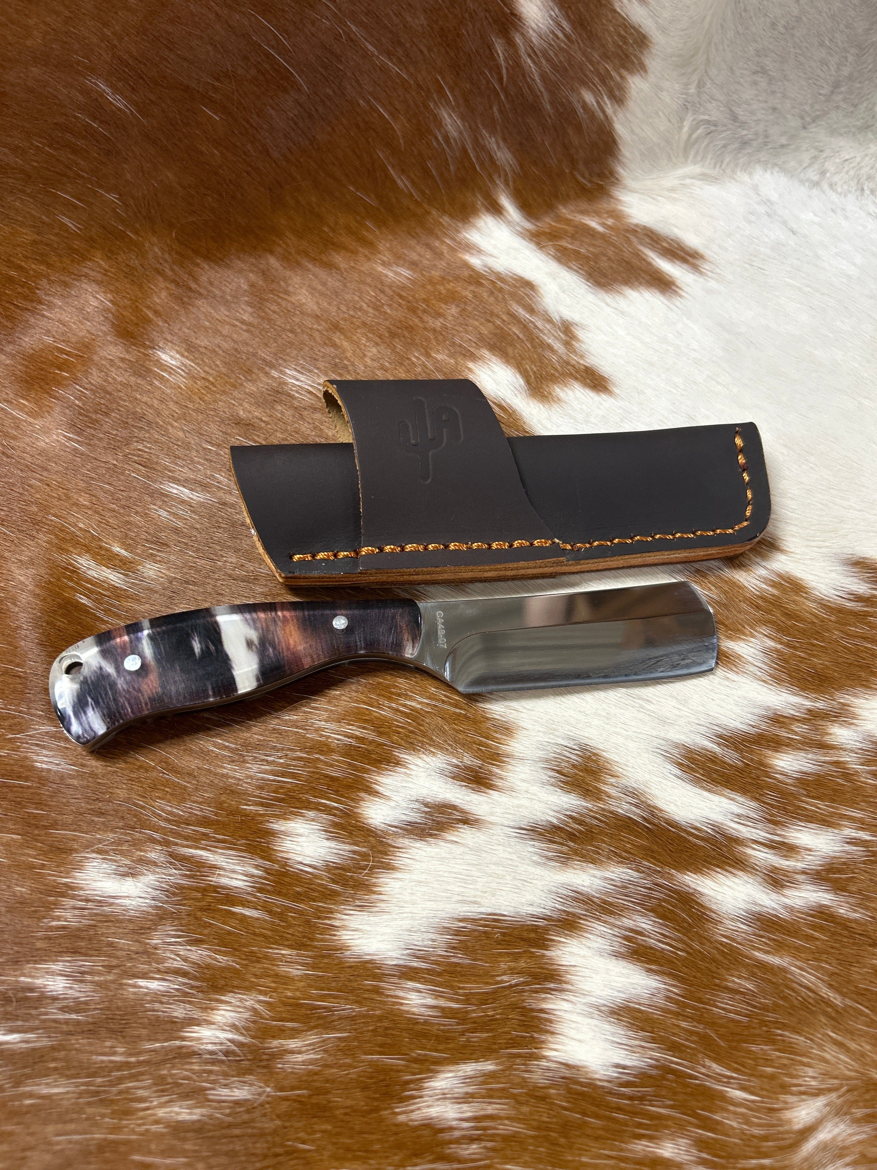 Cactus Alley Knife ~ Bullcutter ~ Cuero