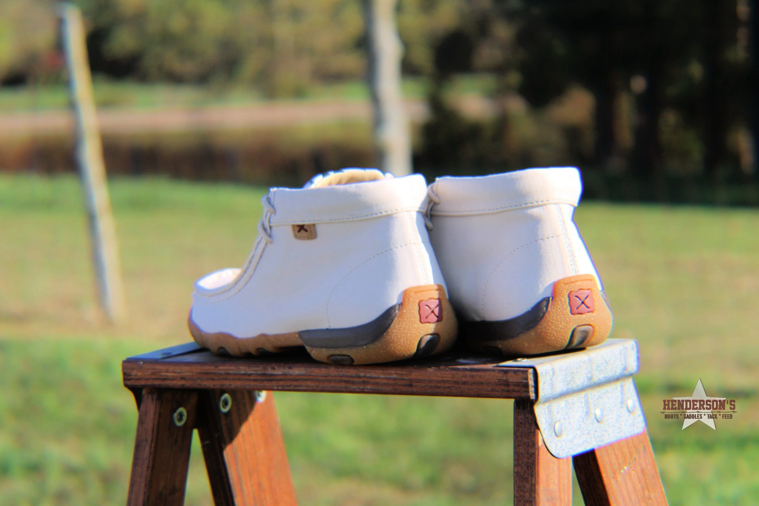 Chukka Driving Moc by Twisted X ~ Beige - Image 3