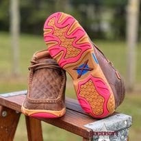 Chukka Driving Moc by Twisted X ~ Pink - Image 2