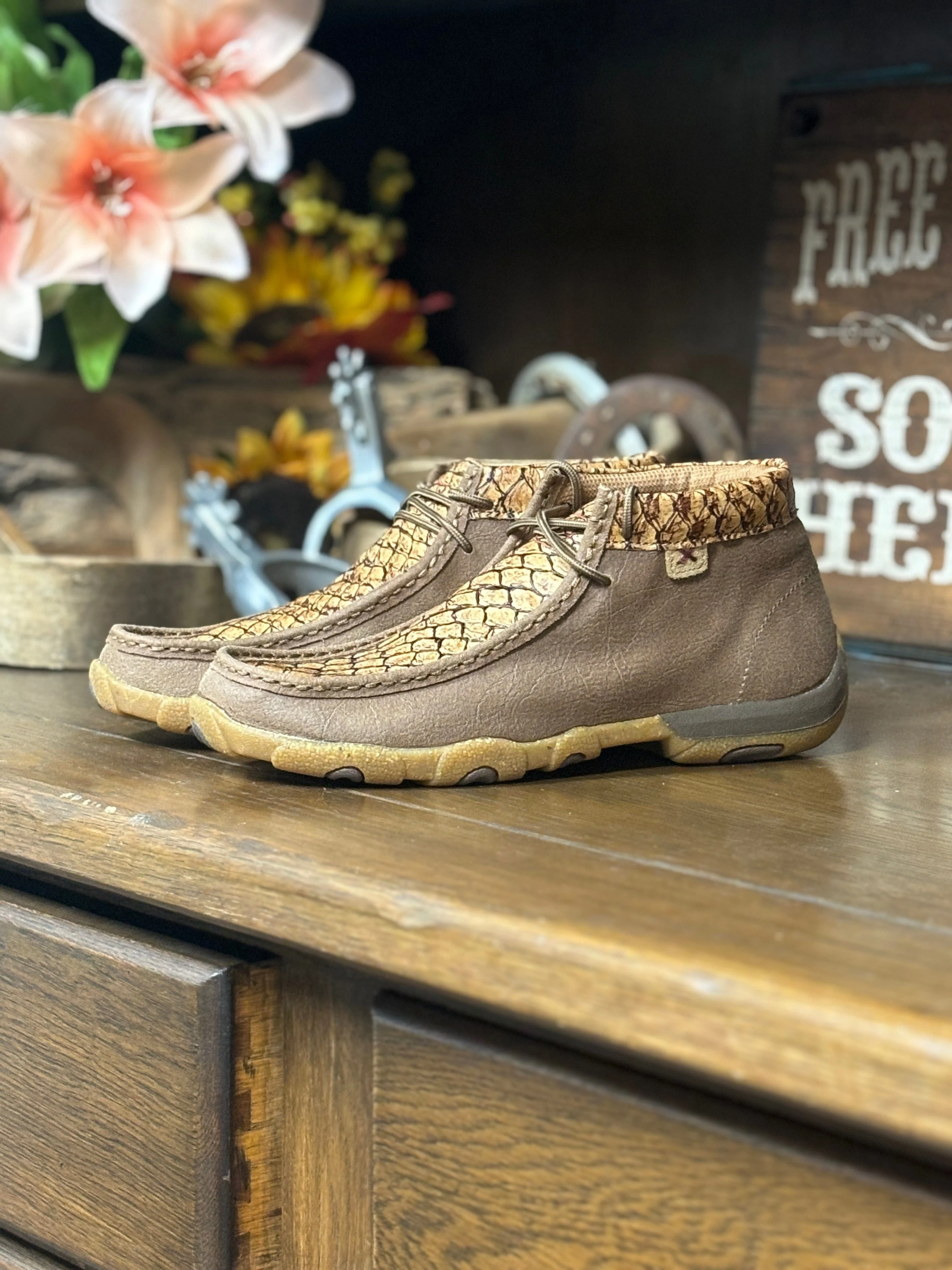 Chukka Driving Moc by Twisted X ~ Toasted Coconut - Image 3