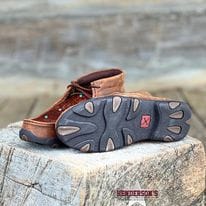 Chukka Driving Moc by Twisted X ~ Tooled Flower - Image 4