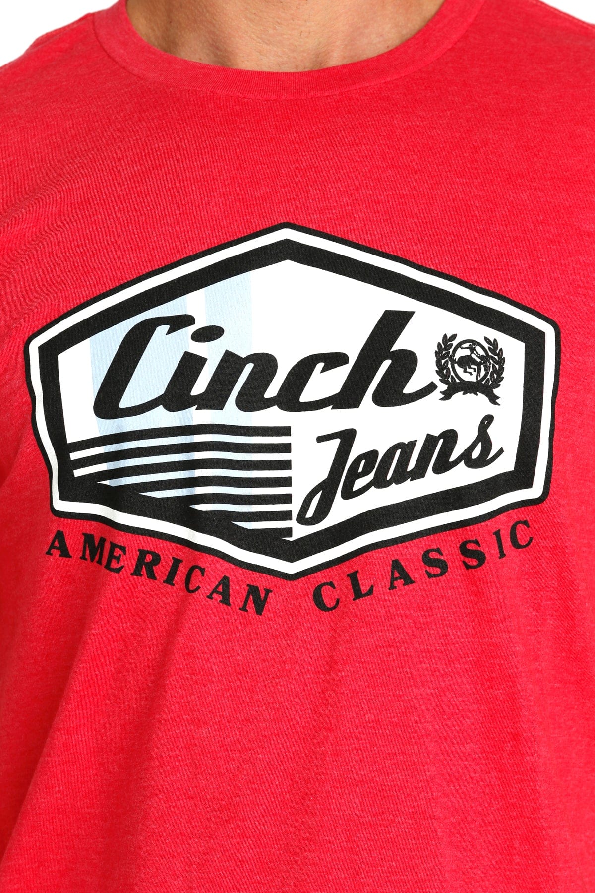 Cinch American Brand Tee ~ Red - Image 3