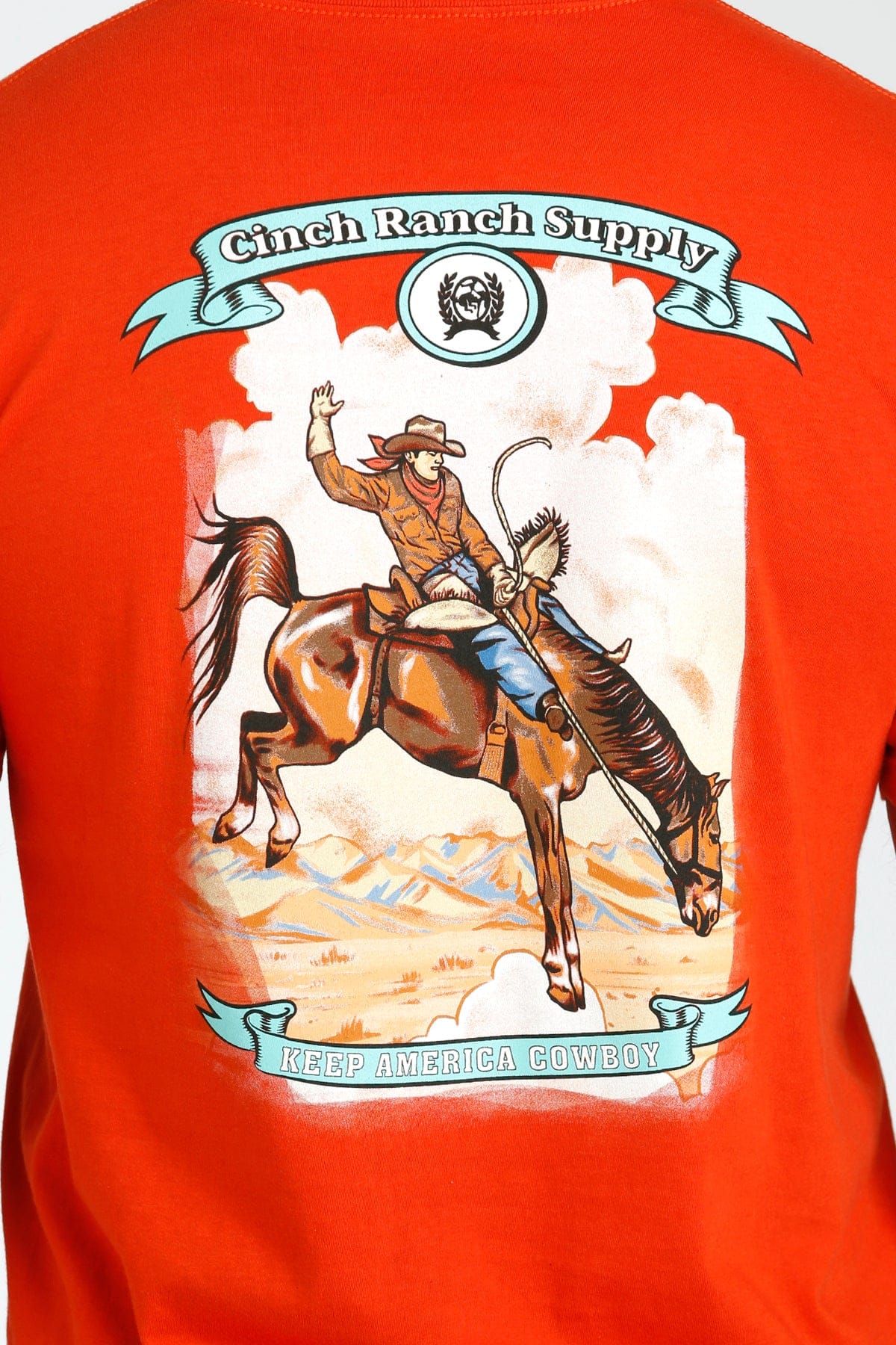 Cinch Keep America Cowboy Tee - Image 3