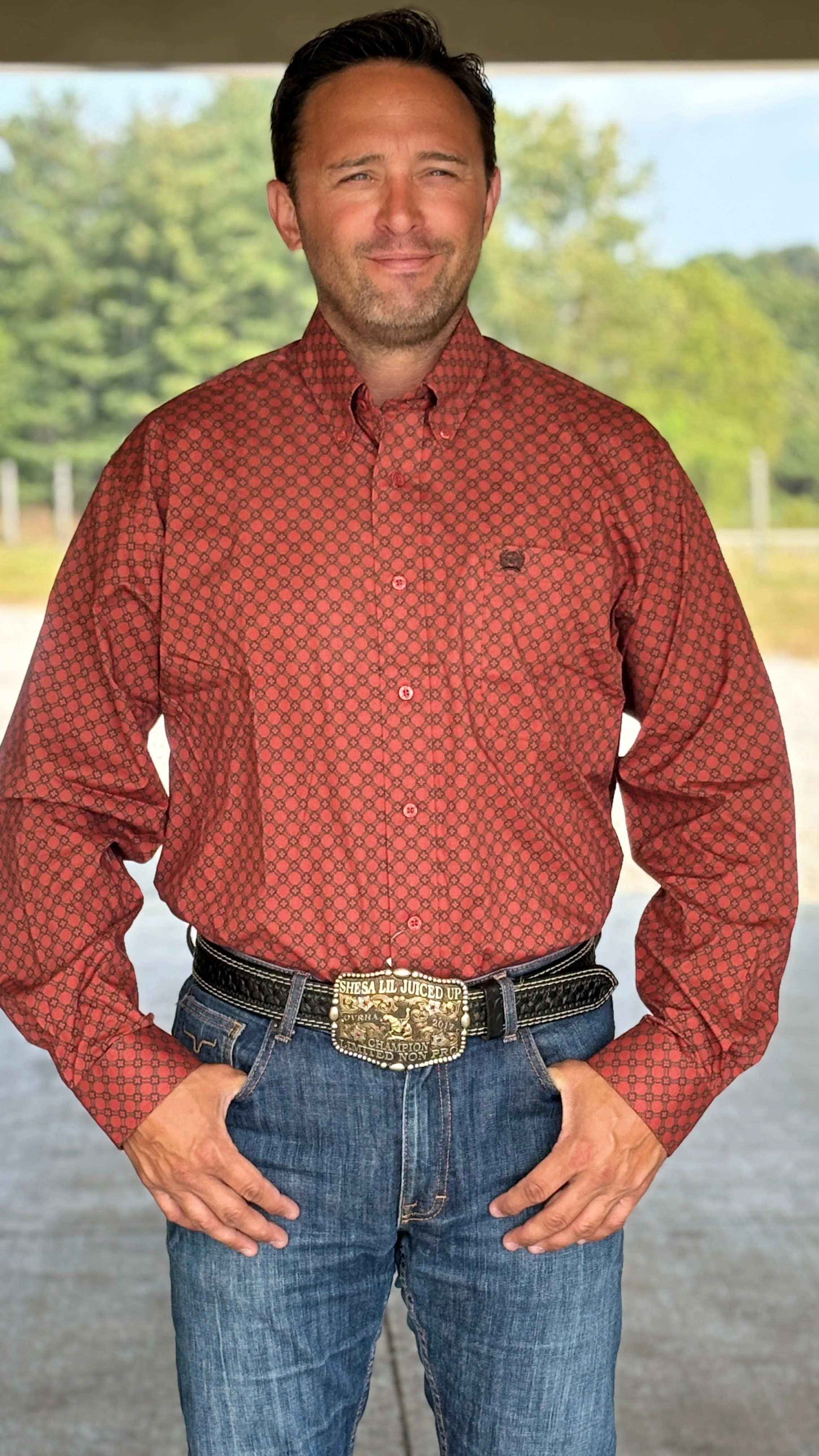 Cinch Plain Weave  ~  Brick Red