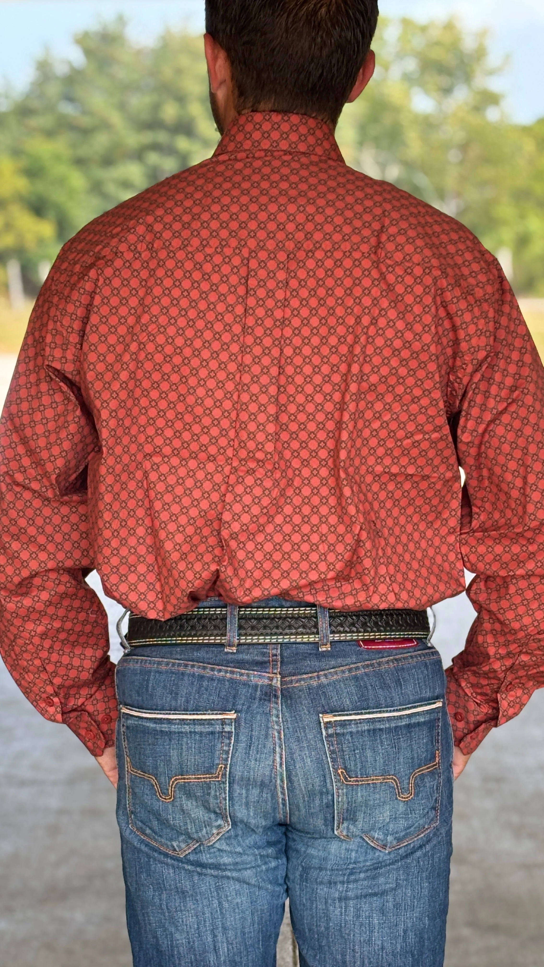 Cinch Plain Weave  ~  Brick Red - Image 2