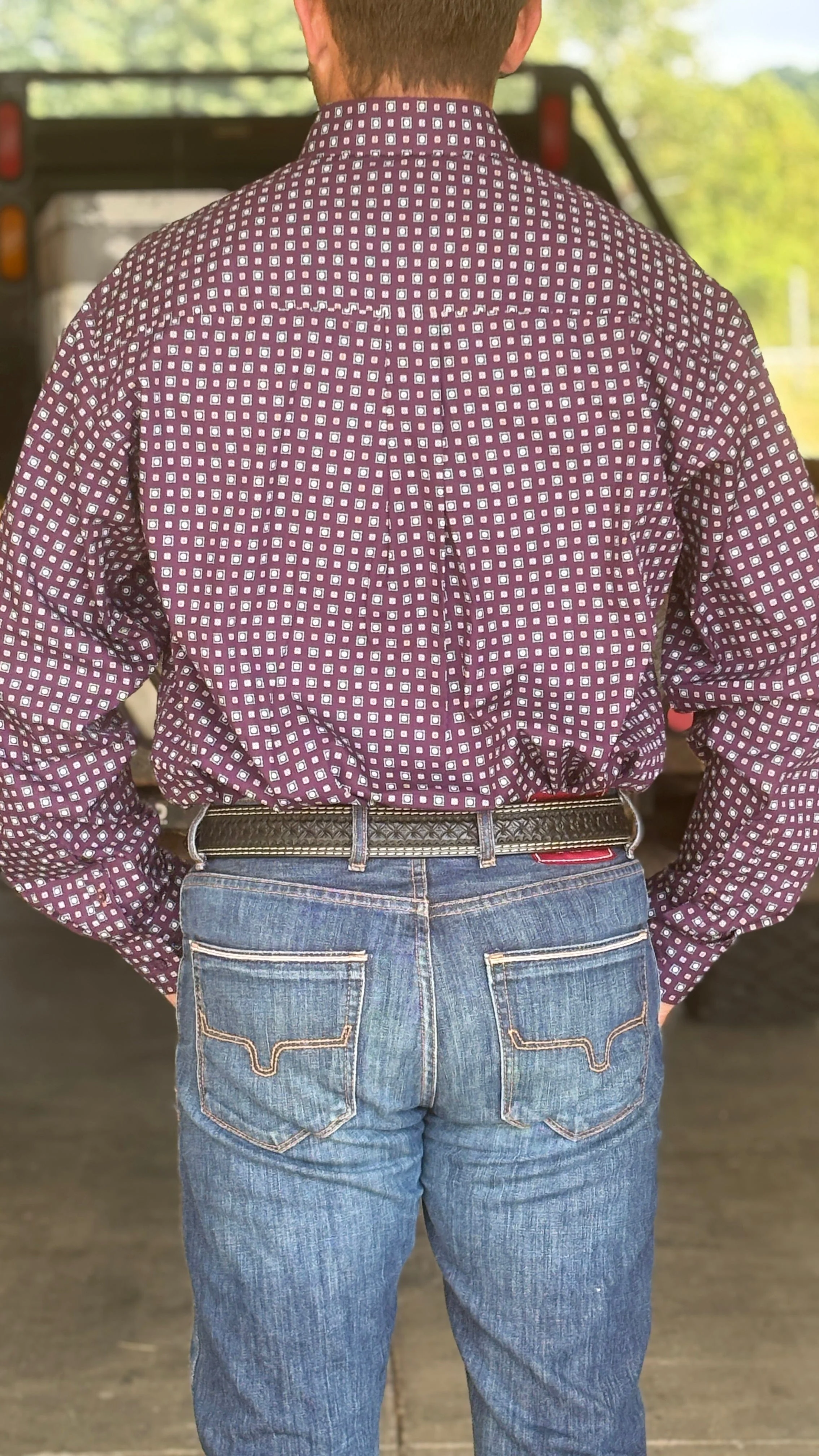 Cinch Plain Weave  ~ Purple - Image 2