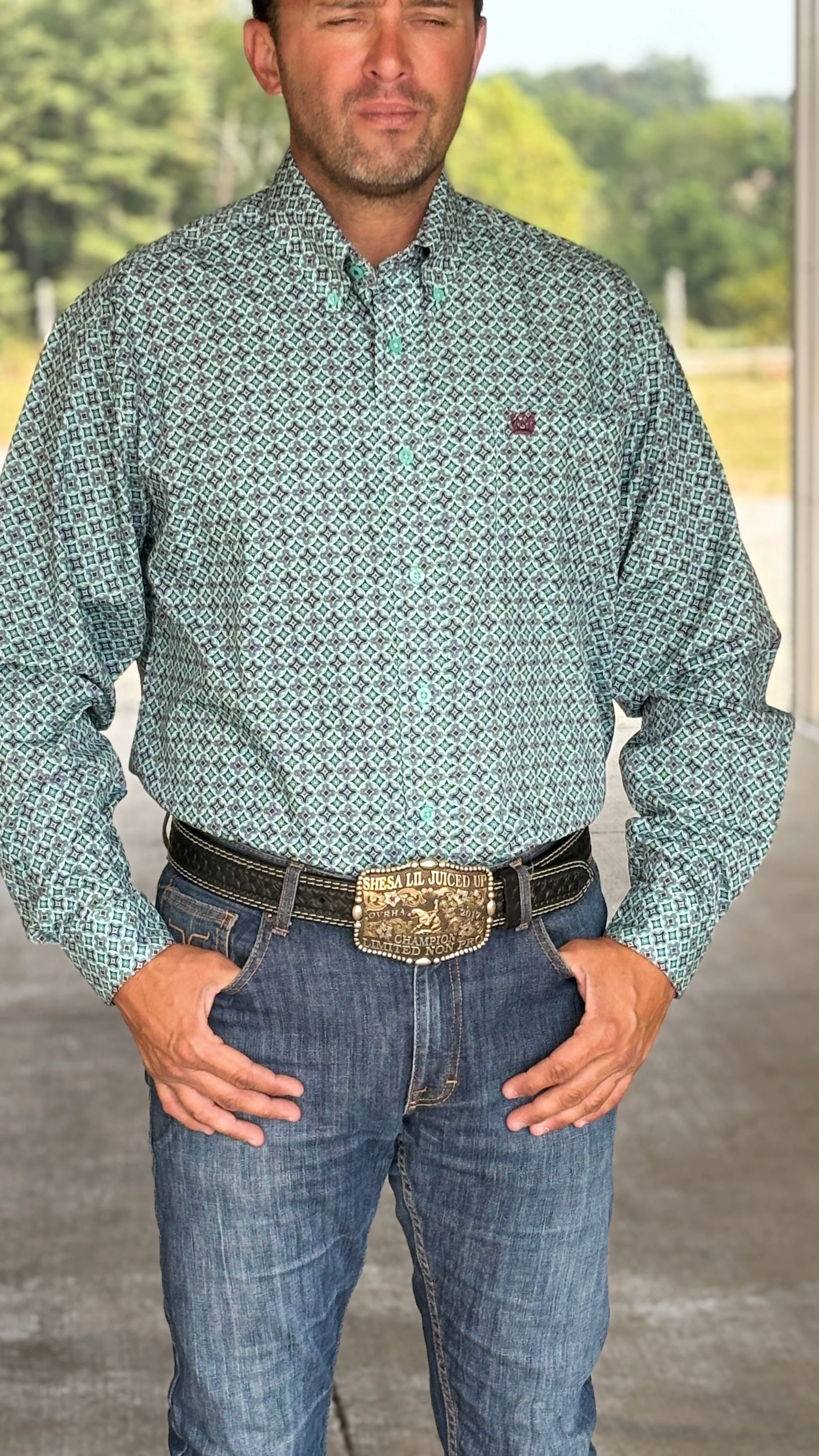 Cinch Plain Weave  ~ Turquoise