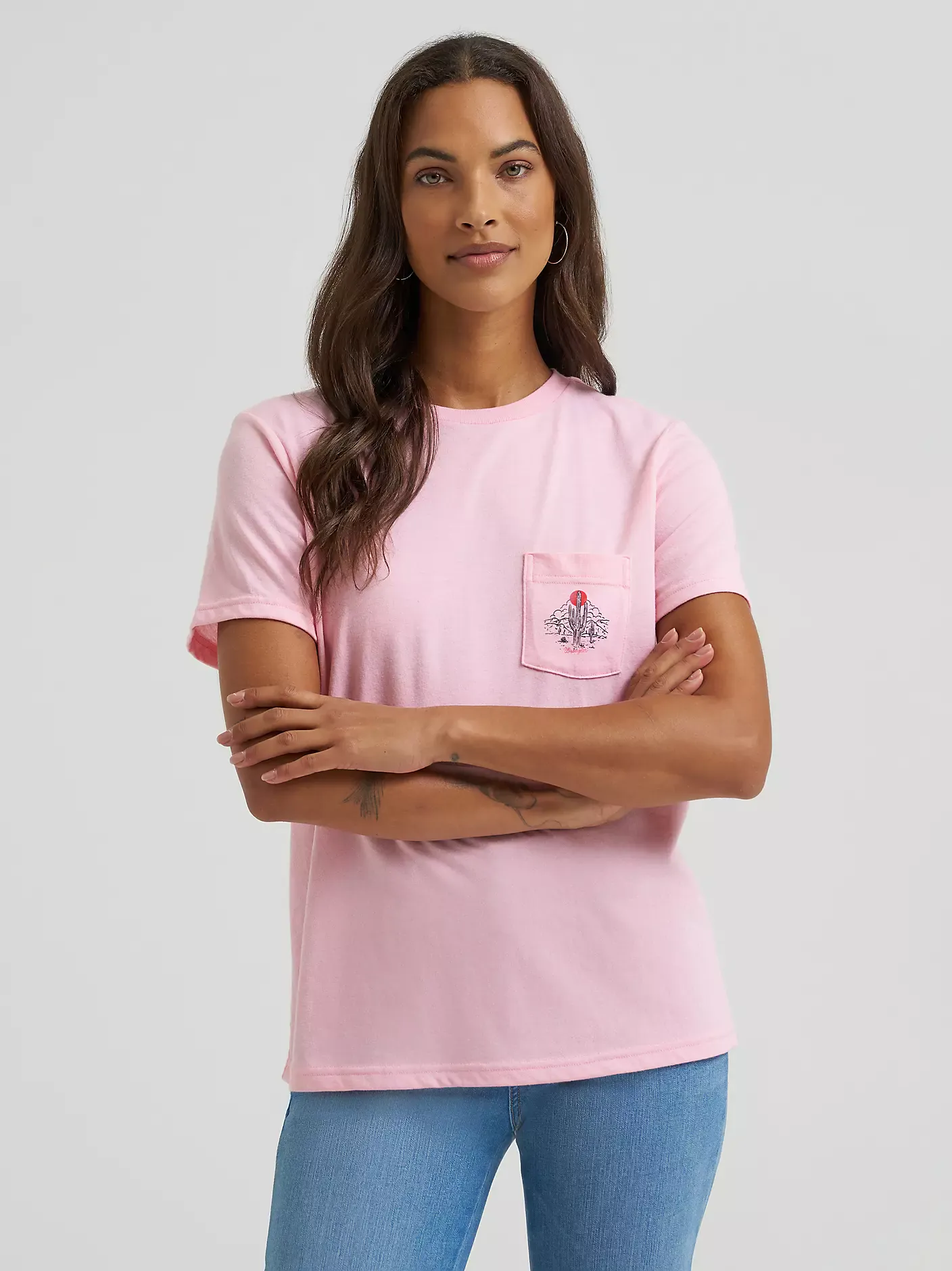Climb in the Saddle Pocket Tee by Wrangler - Image 2