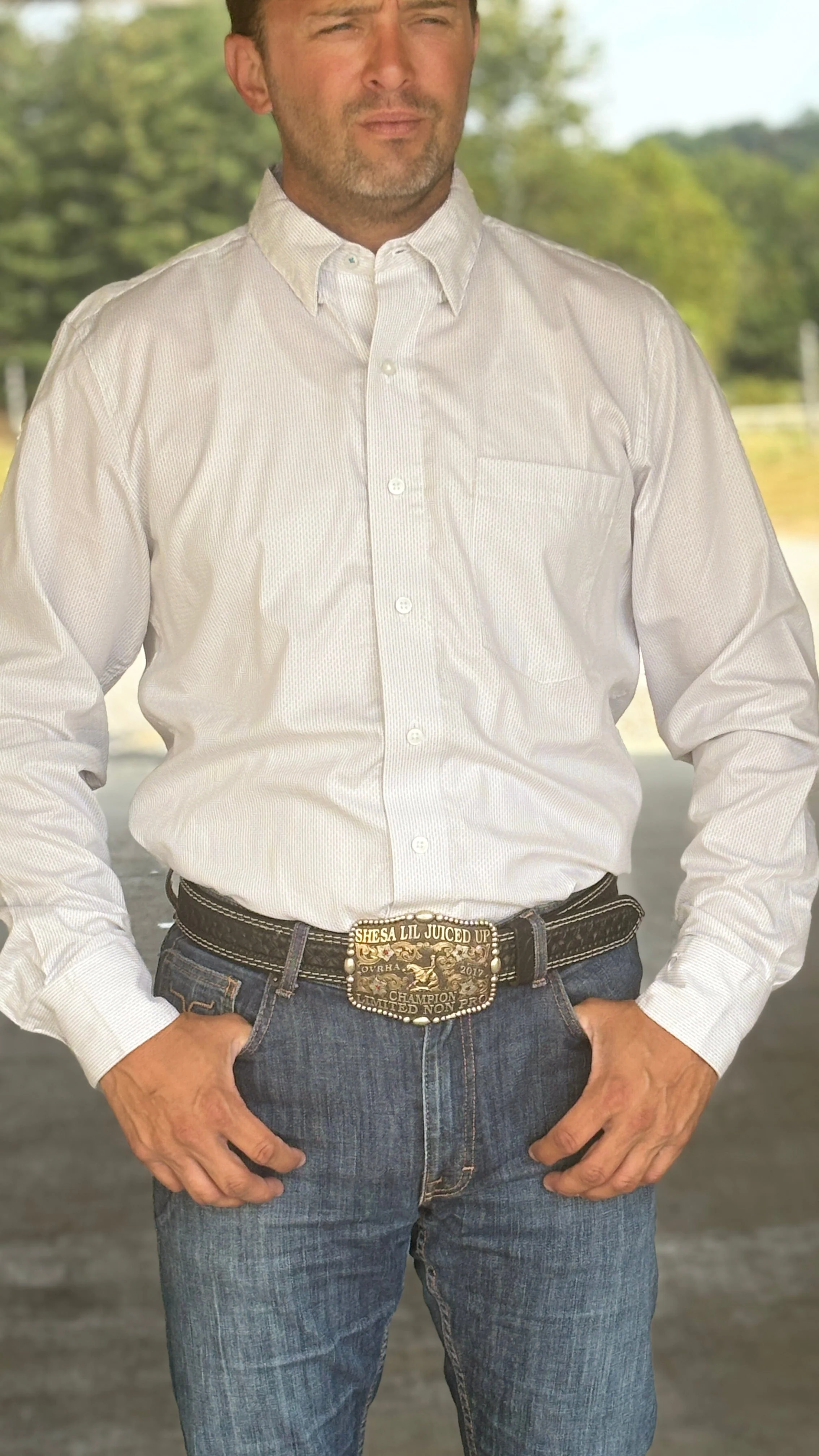Cody Johnson's Button Down by Wrangler ~ Ceramic Print