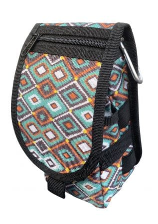 Cordura Phone/Accessory Case ~ Teal Diamond