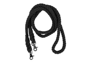 Cotton Roping Reins ~ Black
