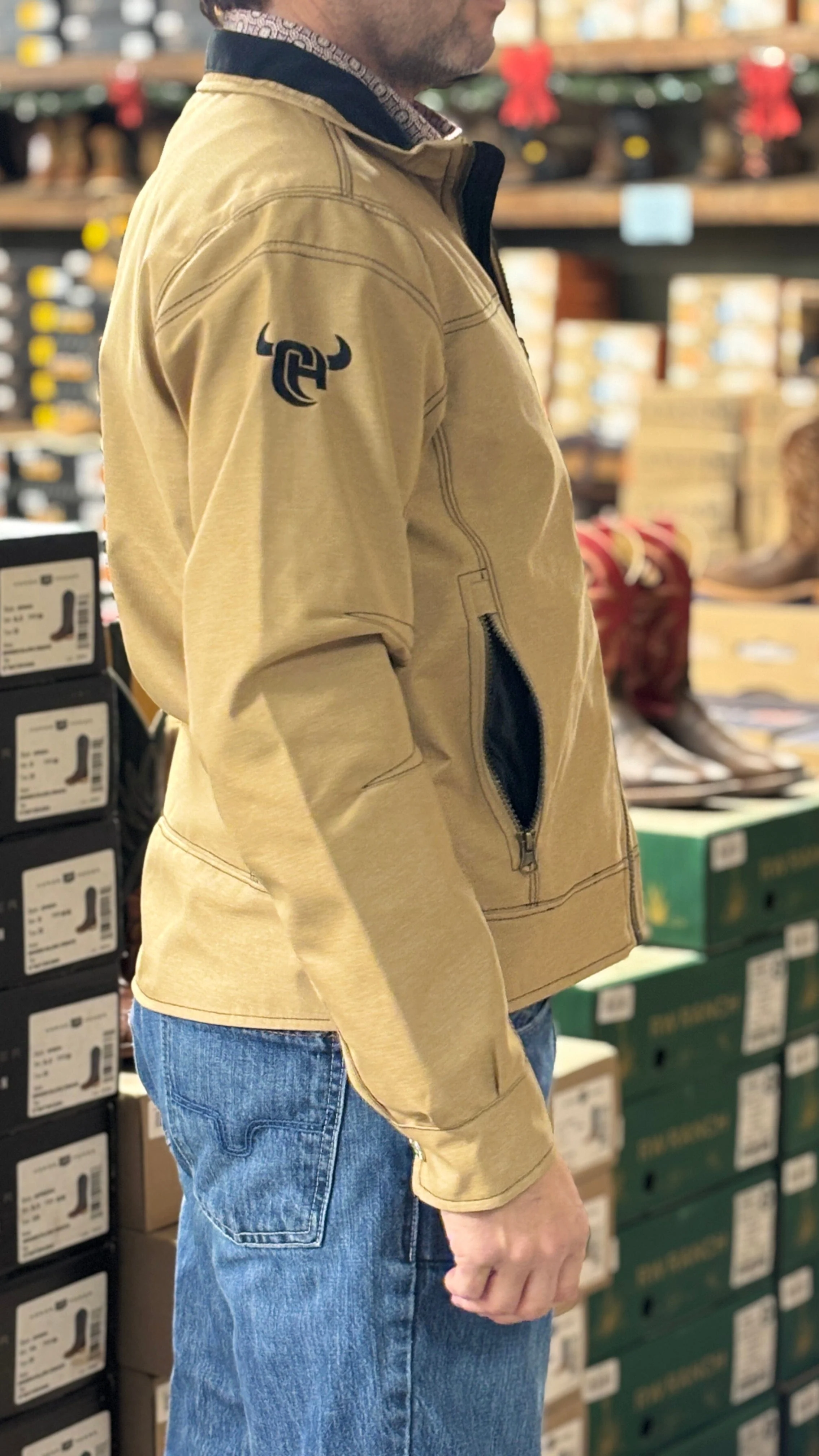 Cowboy Hardware Woodsman Jacket ~ Buckskin - Image 3