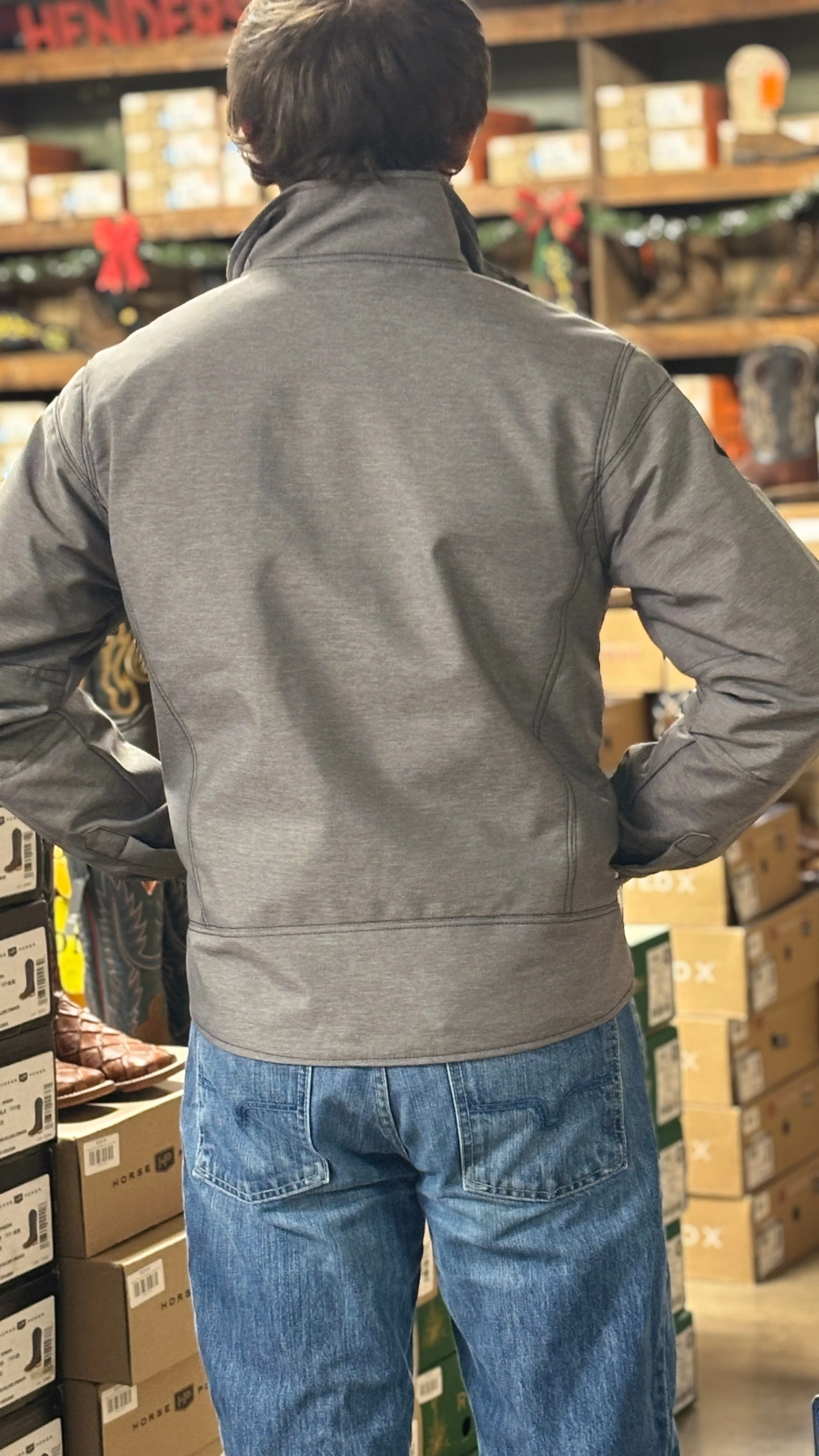 Cowboy Hardware Woodsman Jacket ~ Charcoal - Image 3