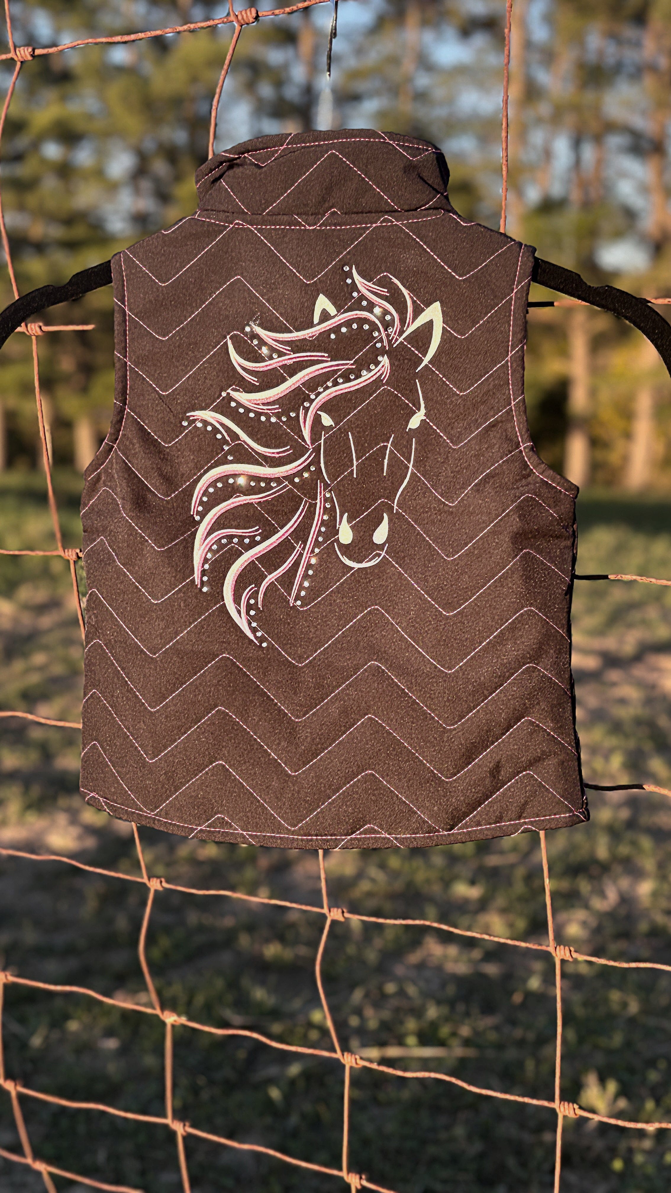 Cowgirl Hardware Quilted Vest - Image 2