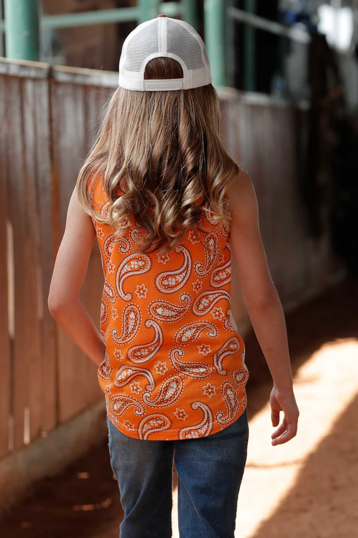 Cruel Girl Tank ~ Orange - Image 2